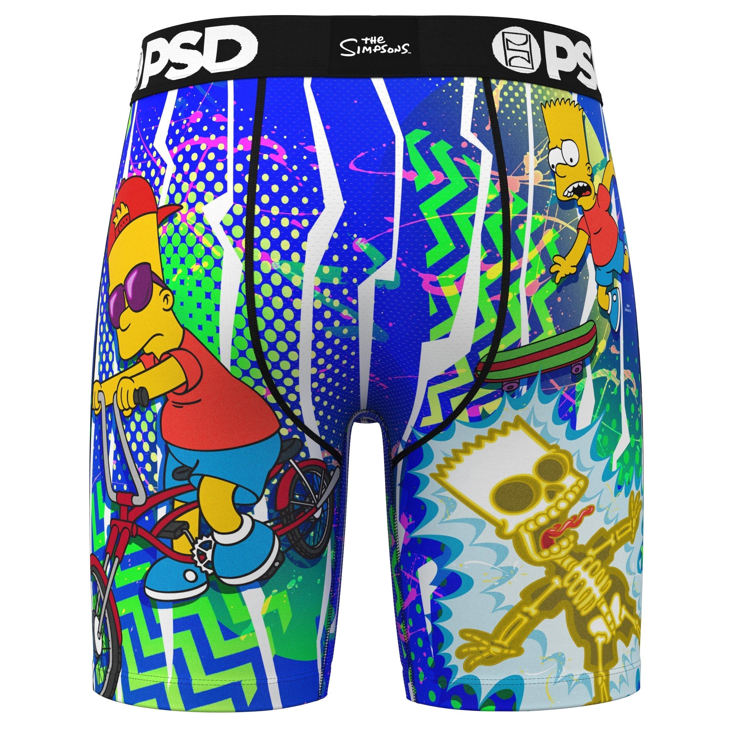PSD Men's Bart Simpson Vibes Underwear - MULTI-COLOR Thumbnail View 2