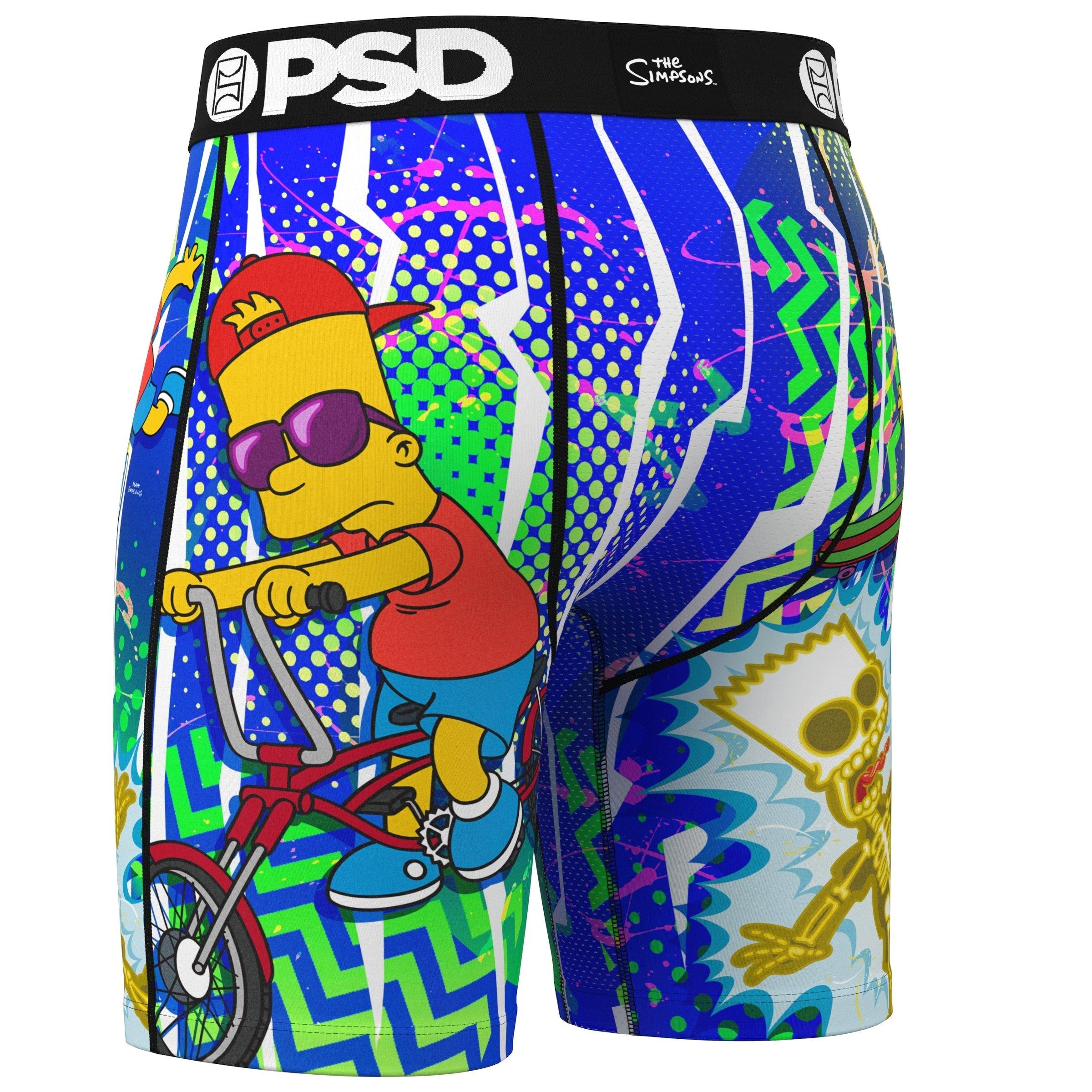 PSD Men's Bart Simpson Vibes Underwear - MULTI-COLOR Thumbnail View 4