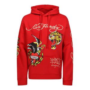 Ed Hardy Men's Eagle Tiger Pullover Hoodie