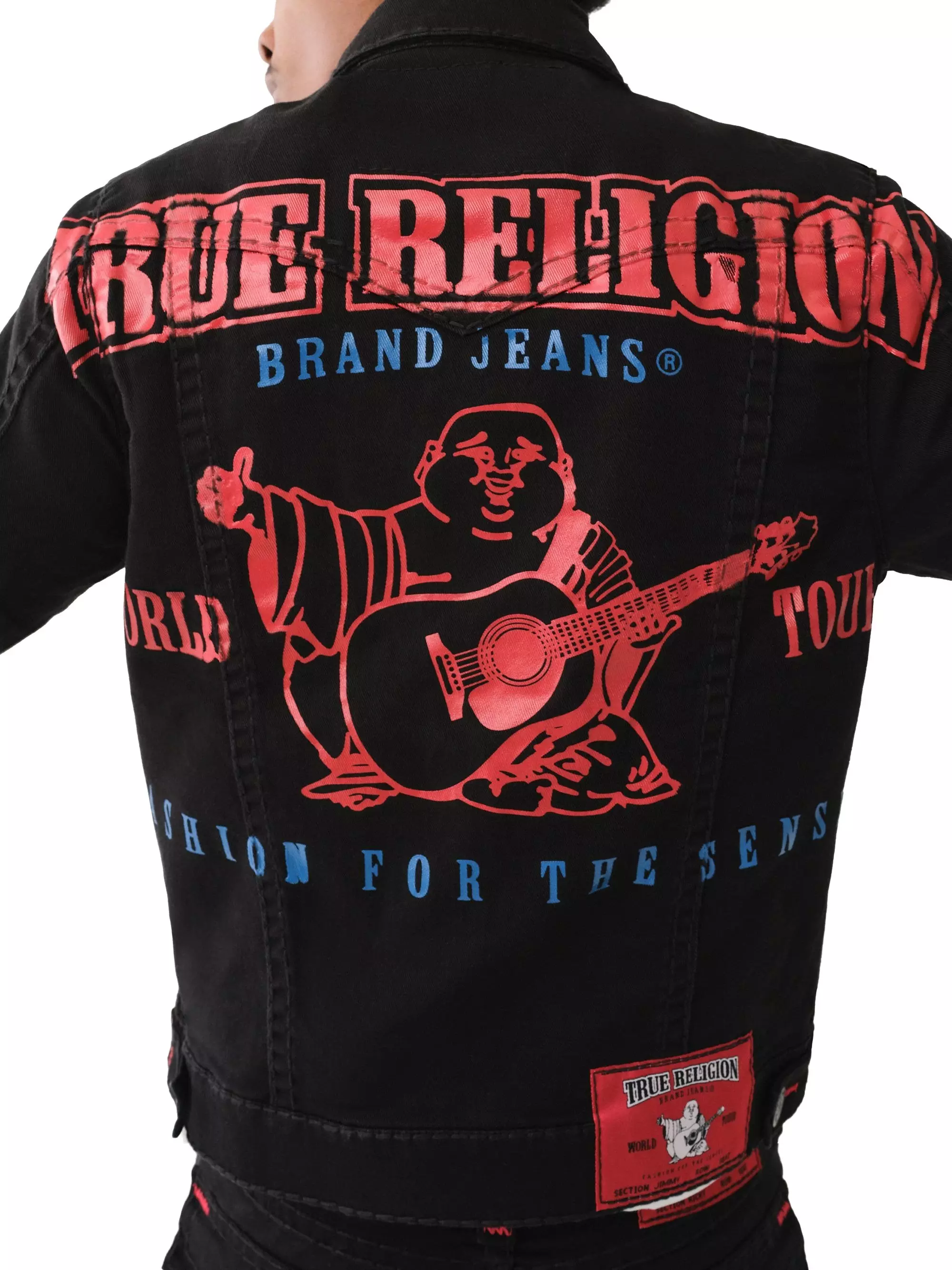 True Religion Men's Jimmy Super T Jacket - BLACK