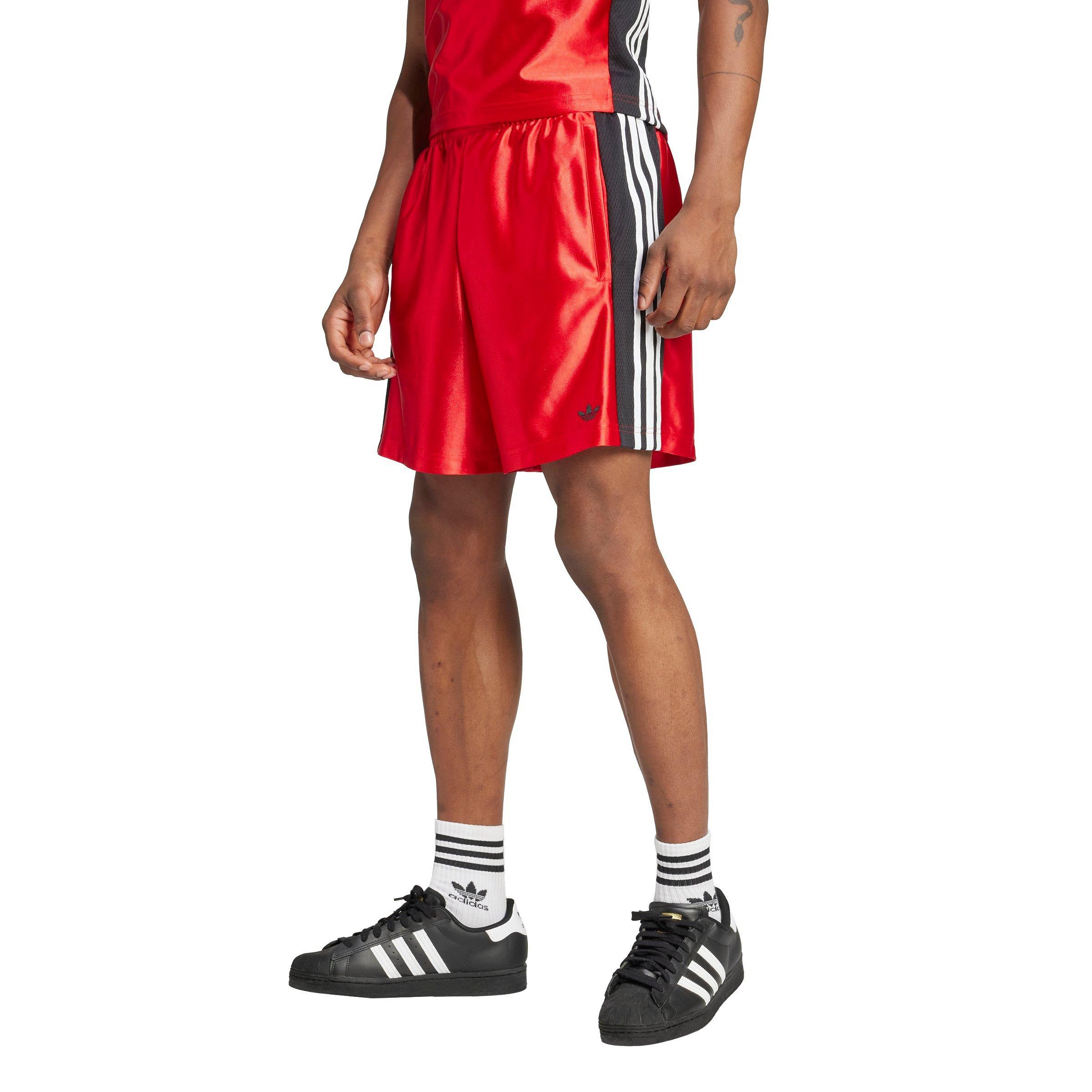 adidas Originals Men's Retro Boxing Shorts - Scarlet - SCARLET Thumbnail View 1