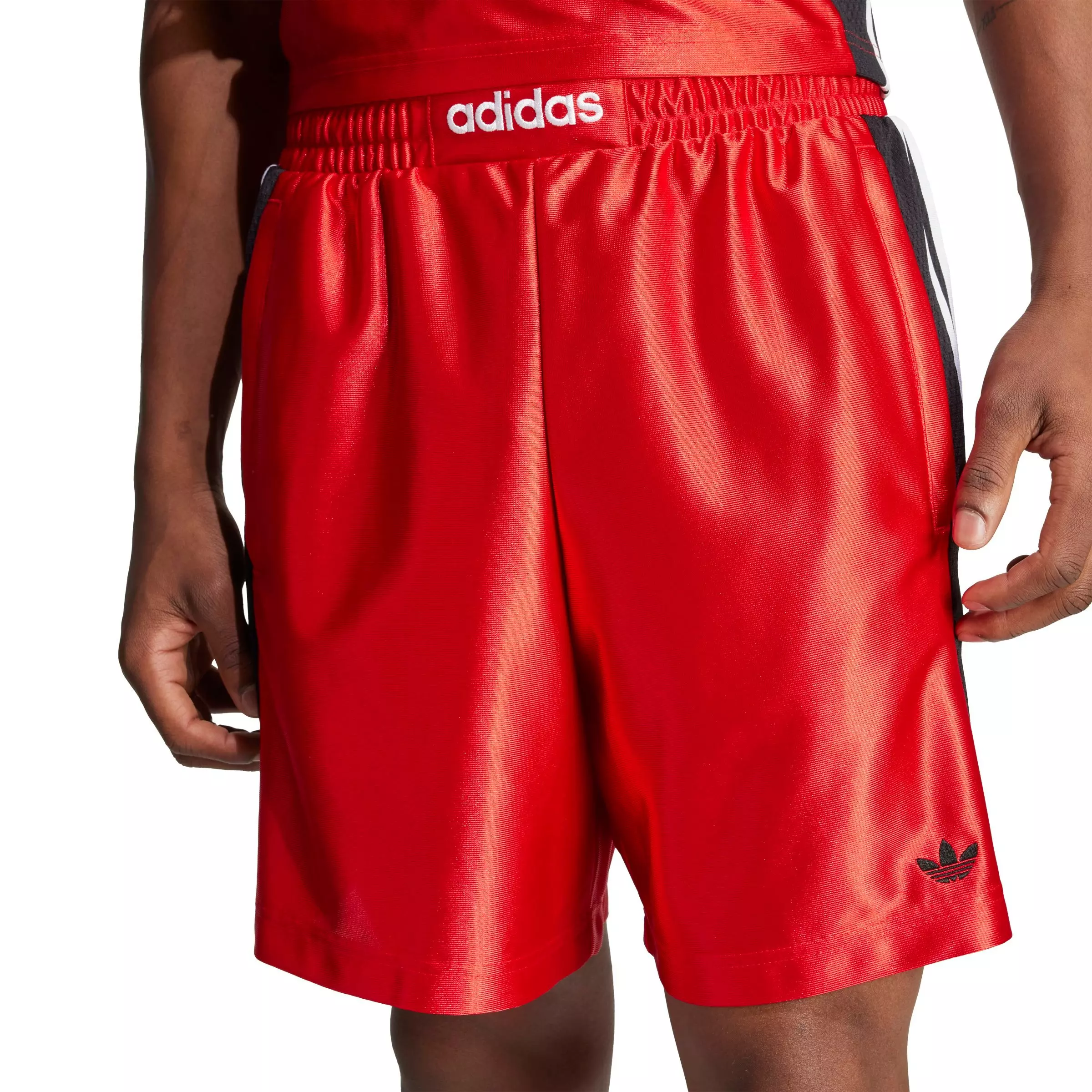adidas Originals Men's Retro Boxing Shorts - Scarlet - SCARLET