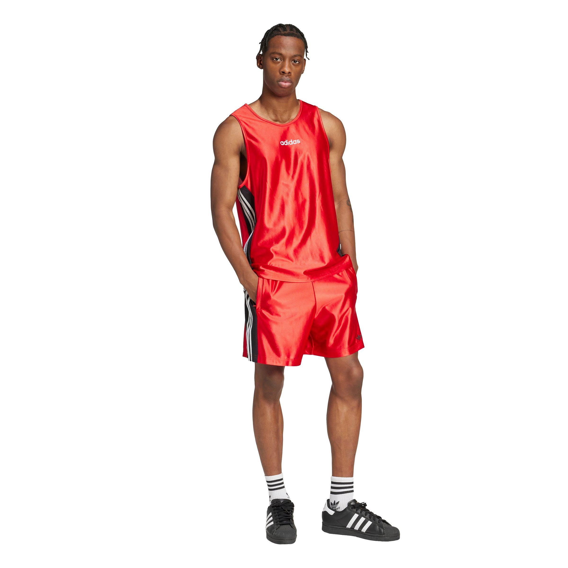 adidas Originals Men's Retro Boxing Shorts - Scarlet - SCARLET Thumbnail View 5
