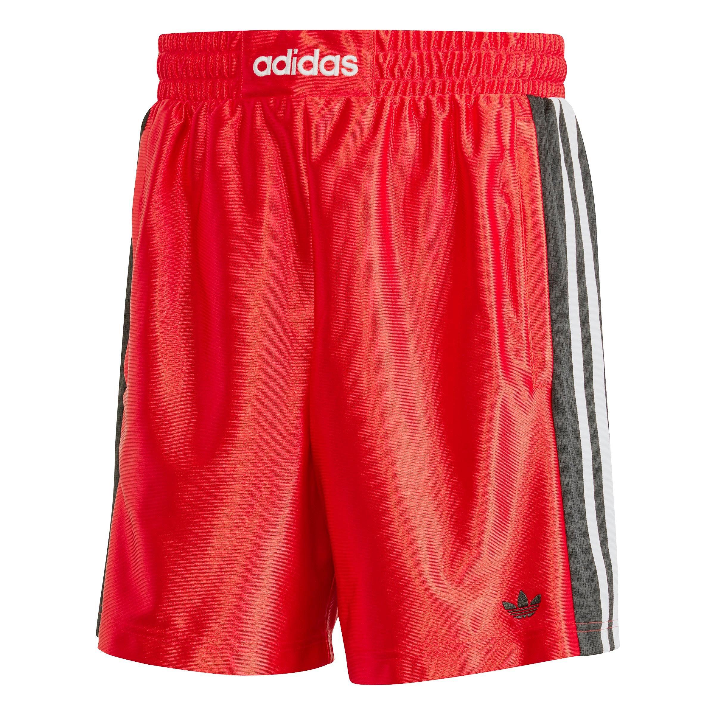 adidas Originals Men's Retro Boxing Shorts - Scarlet - SCARLET Thumbnail View 6