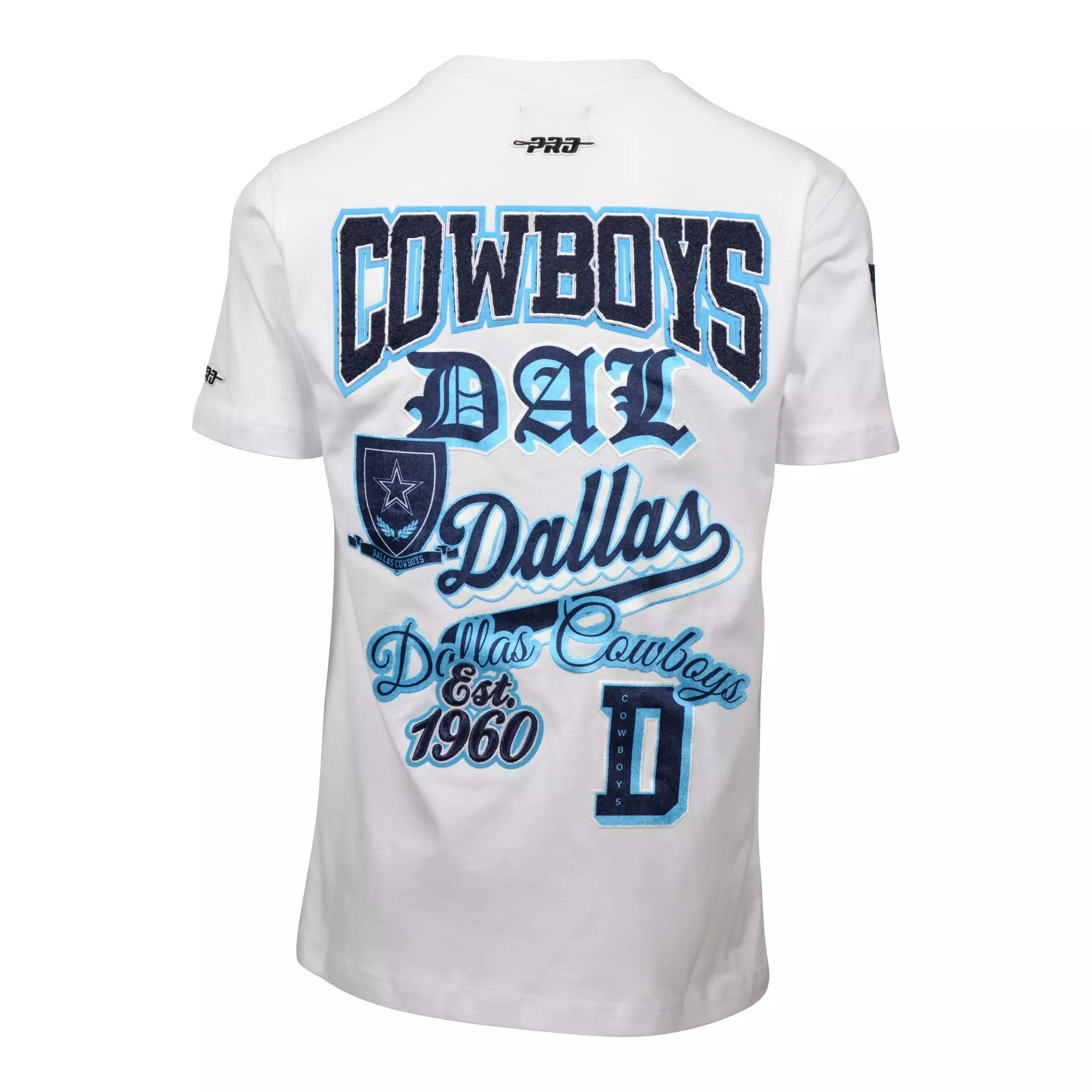 Pro Standard Big Boys' Dallas Cowboys Skate Tee - WHITE