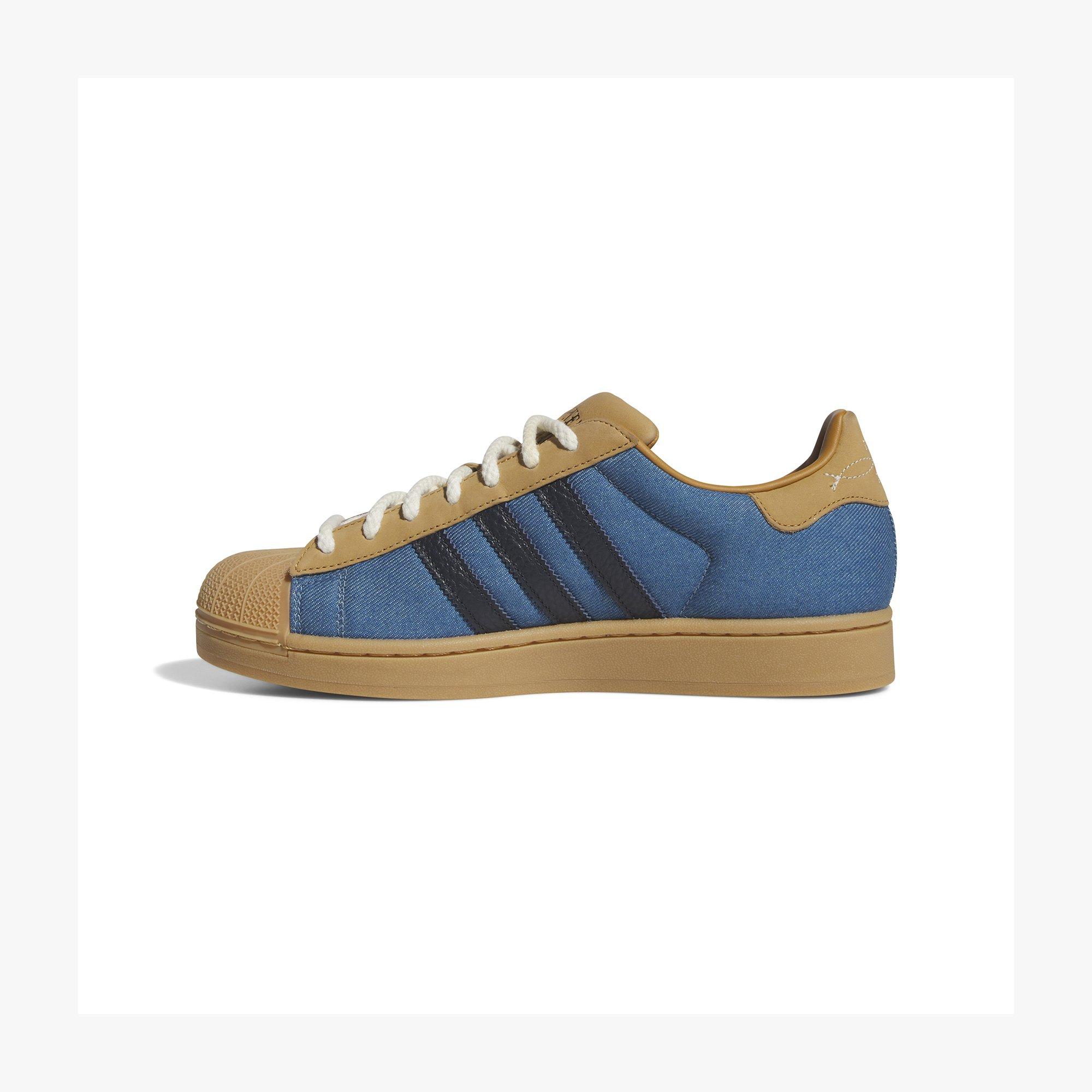 Blue adidas Superstar Shoes
