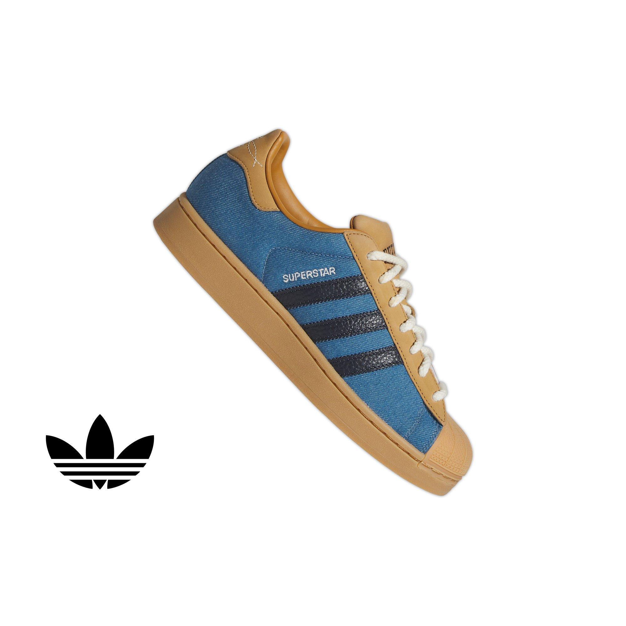 adidas Originals Superstar II "W.I.N.N. Houston" Grade School Kids' Shoe - DENIM