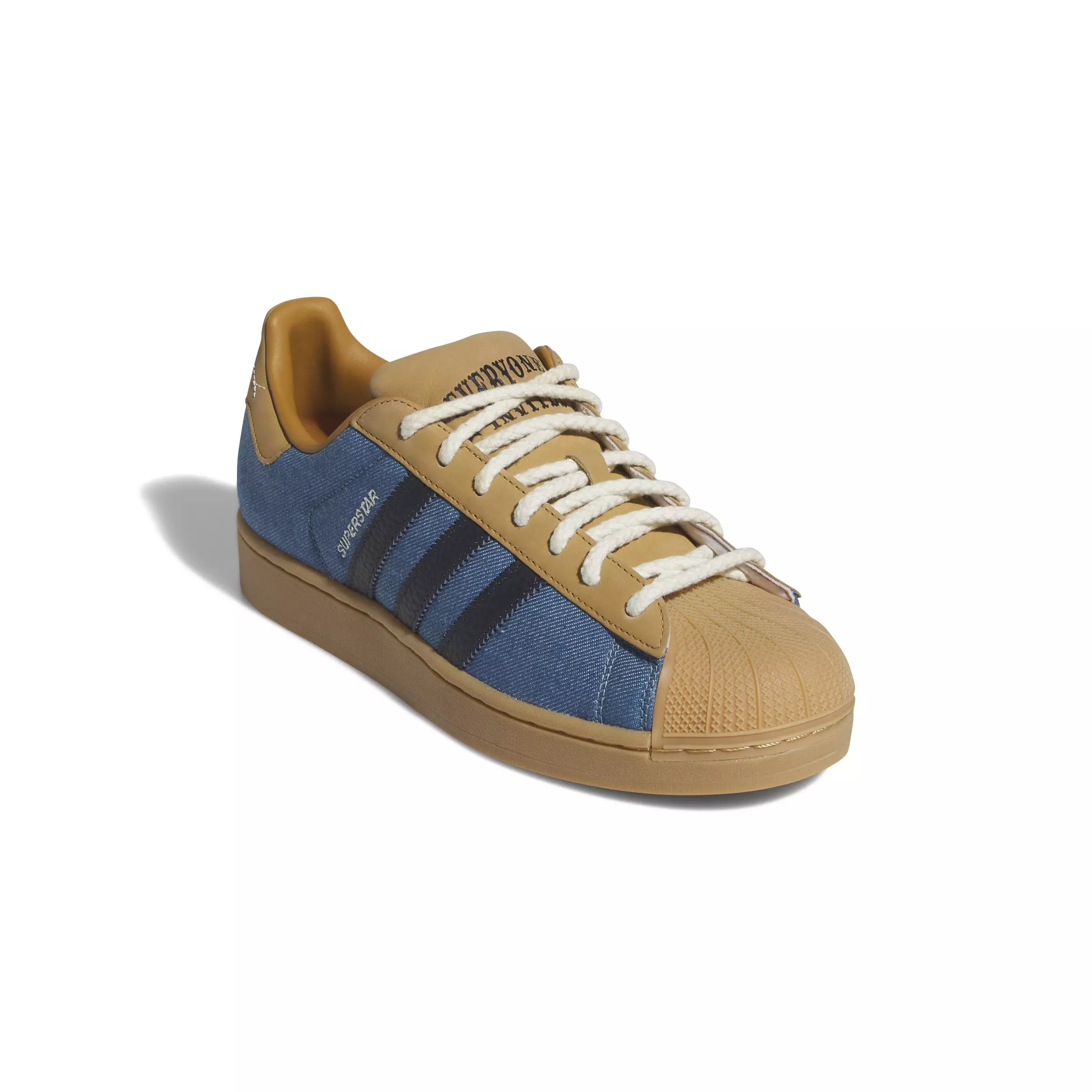 adidas Originals Superstar II "Houston" Grade School Kids' Shoe - DENIM