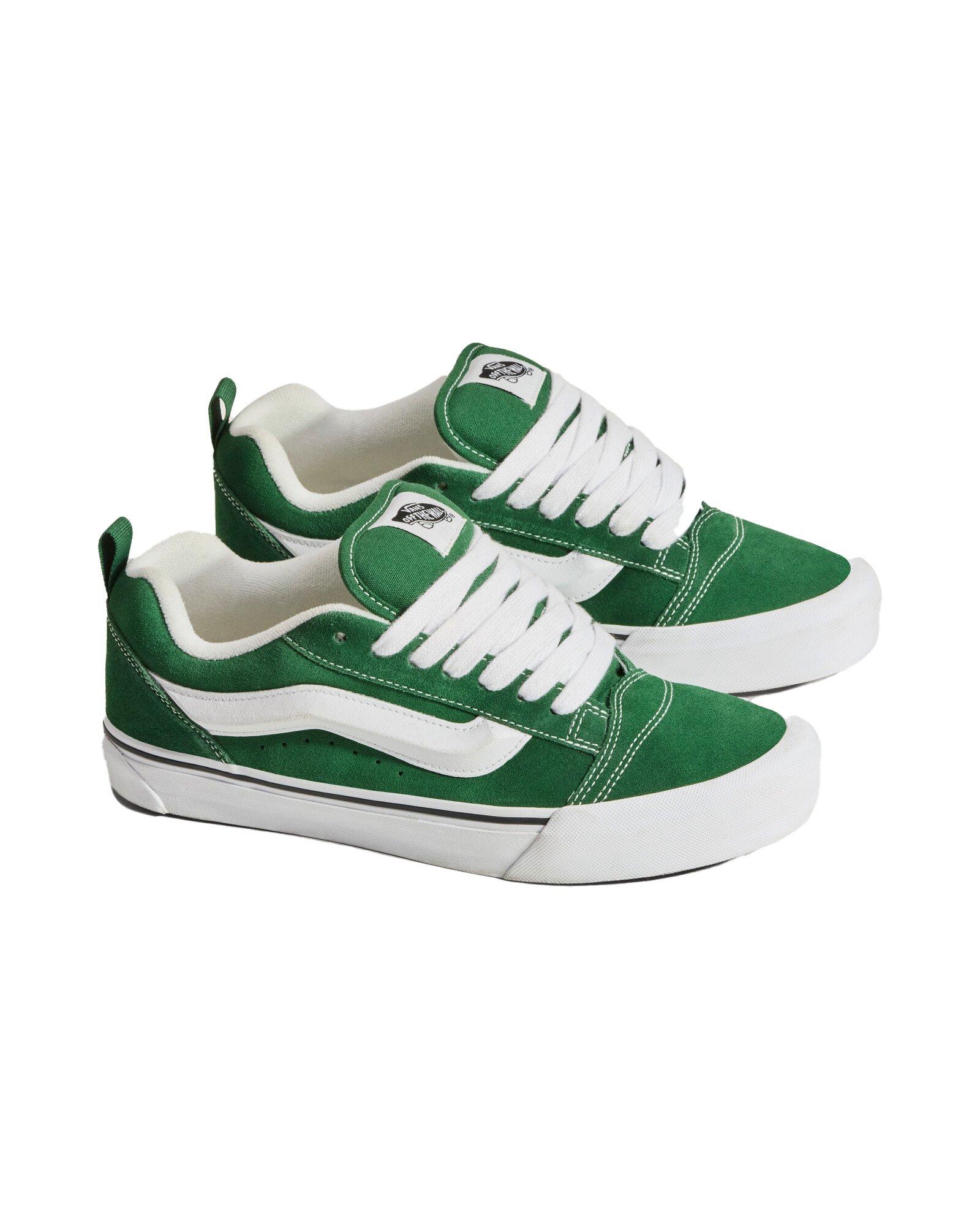 Vans Knu Skool "Eden Green/White" Unisex Shoe - GREEN Thumbnail View 3