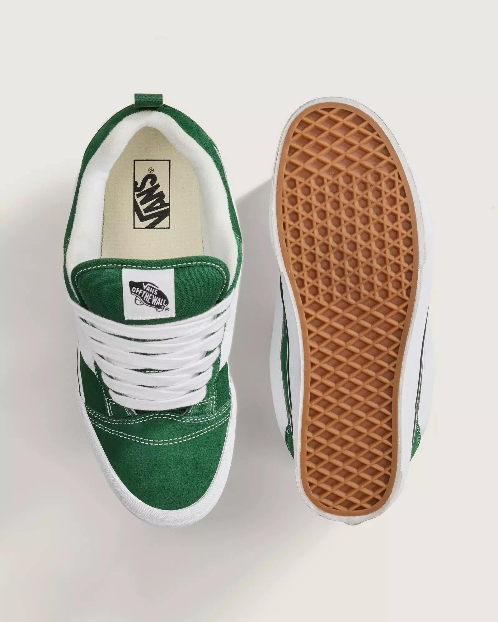 Vans Knu Skool "Eden Green/White" Unisex Shoe - GREEN