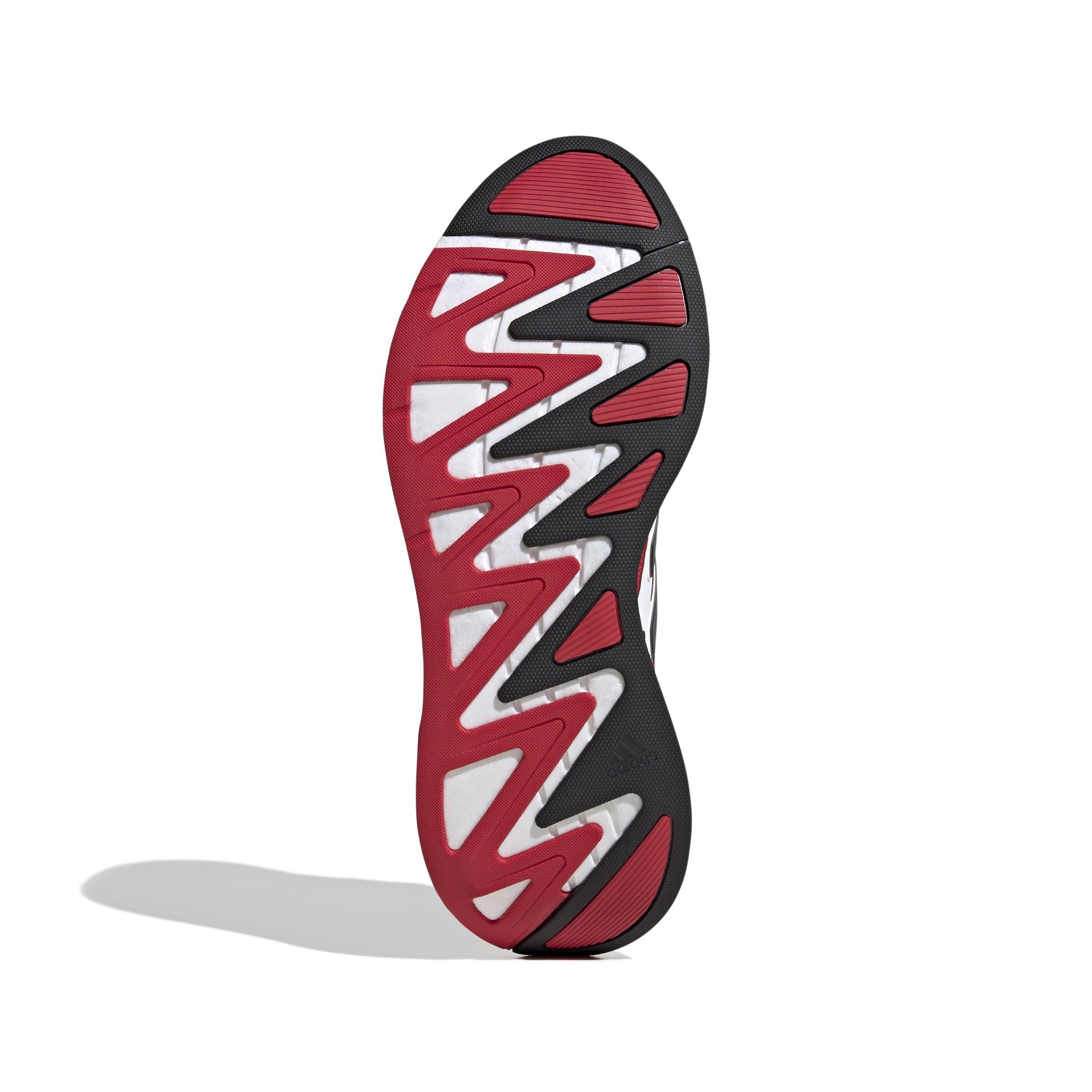 adidas Adizero Aruku "White/Pure Ruby" Men's Shoe - WHITE/RUBY/BLACK Thumbnail View 4