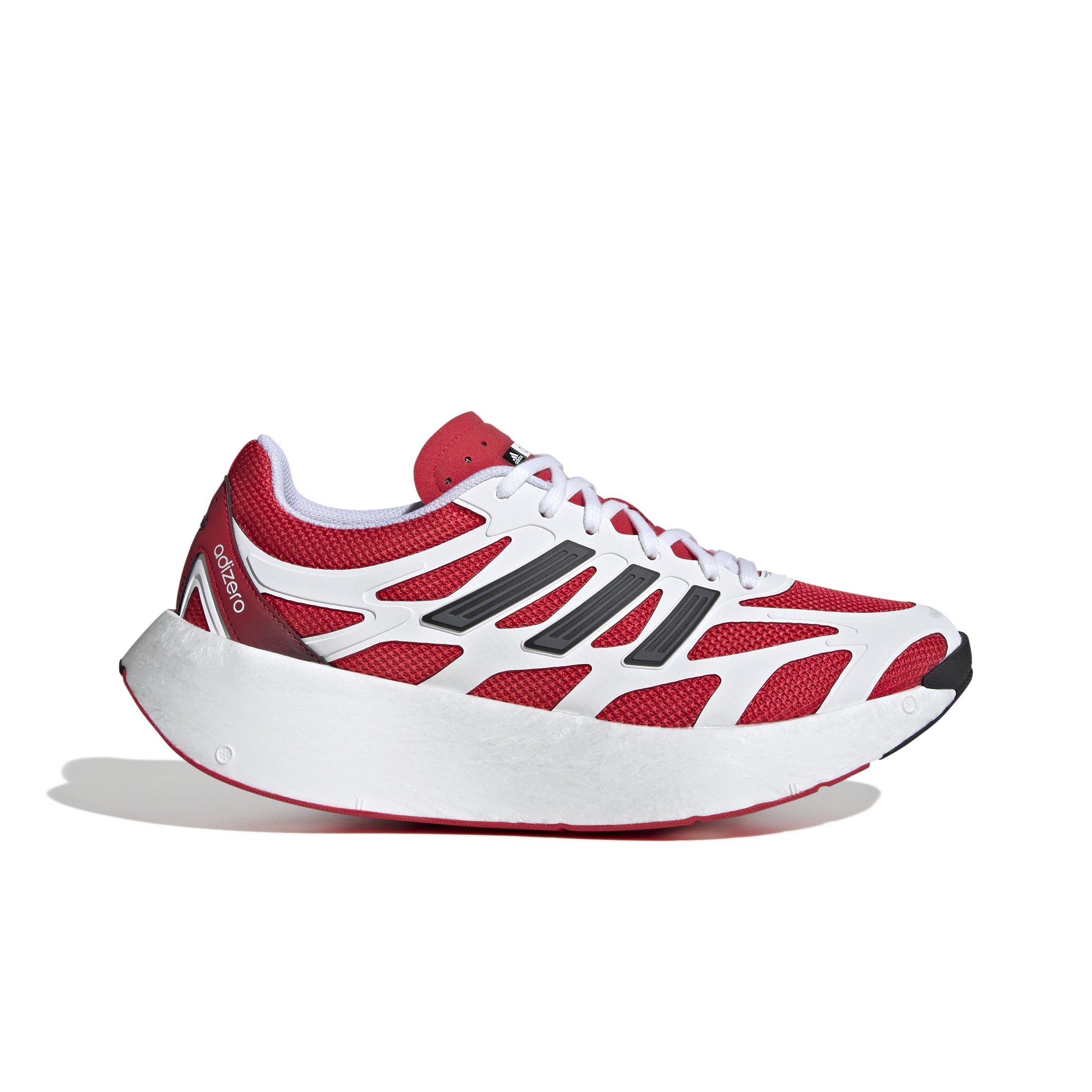 adidas Adizero Aruku "White/Pure Ruby" Men's Shoe - WHITE/RUBY/BLACK Thumbnail View 1