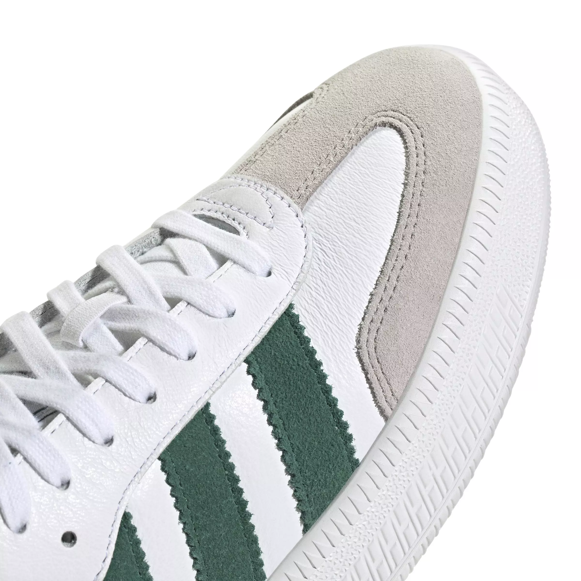 adidas Originals Samba XLG "Ftwr White/Collegiate Green/Clear Granite" Men's Shoe - WHITE/GREEN