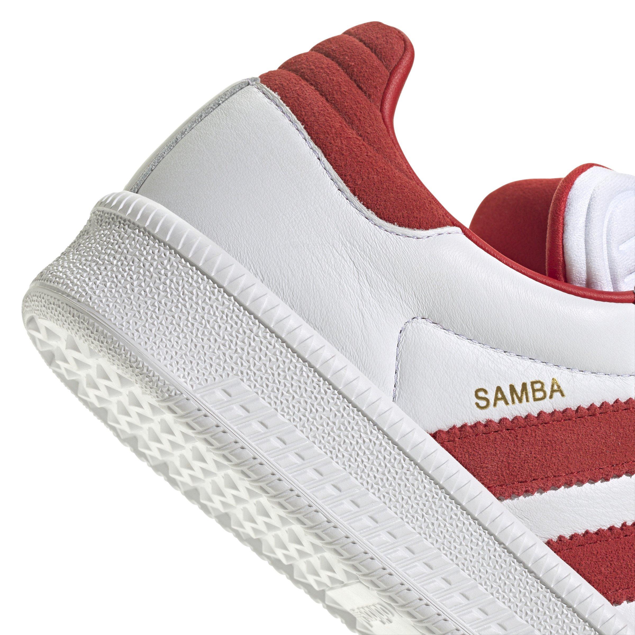 adidas Originals Samba XLG Men's "Ftwr White/Better Scarlet/Clear Granite" Shoe