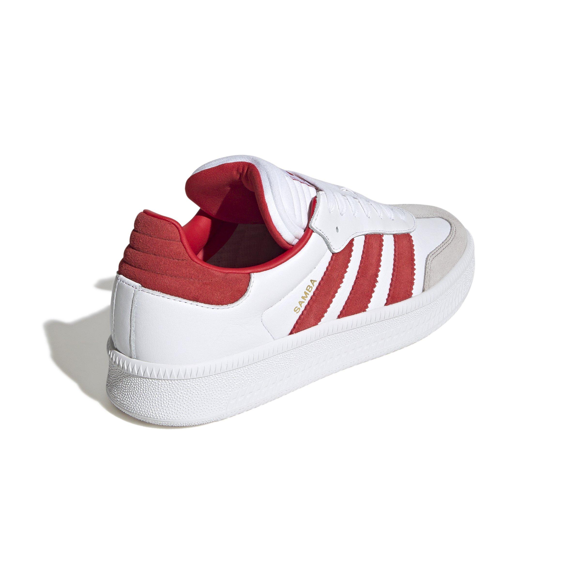 adidas Originals Samba XLG Men's "Ftwr White/Better Scarlet/Clear Granite" Shoe