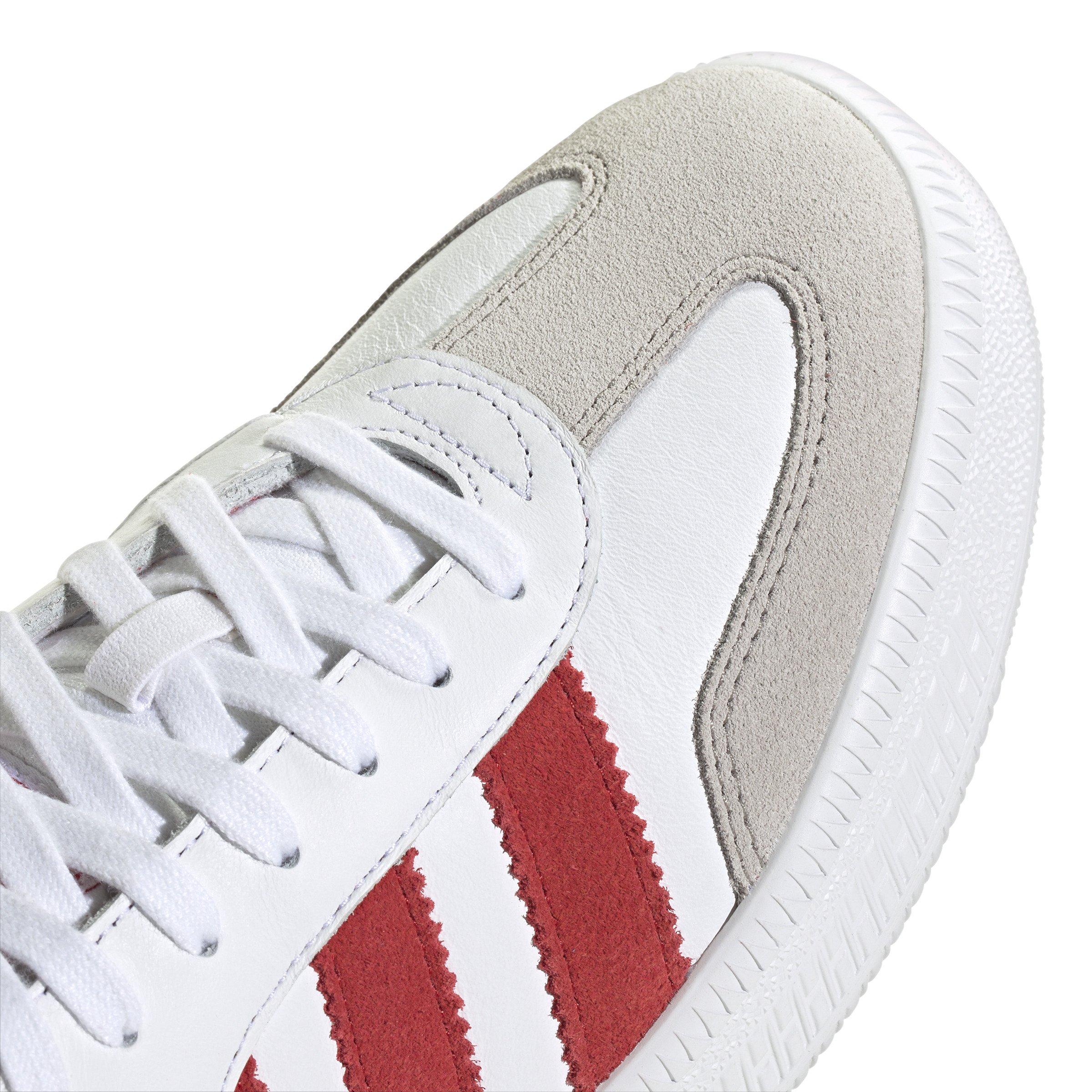 adidas Originals Samba XLG Men's "Ftwr White/Better Scarlet/Clear Granite" Shoe