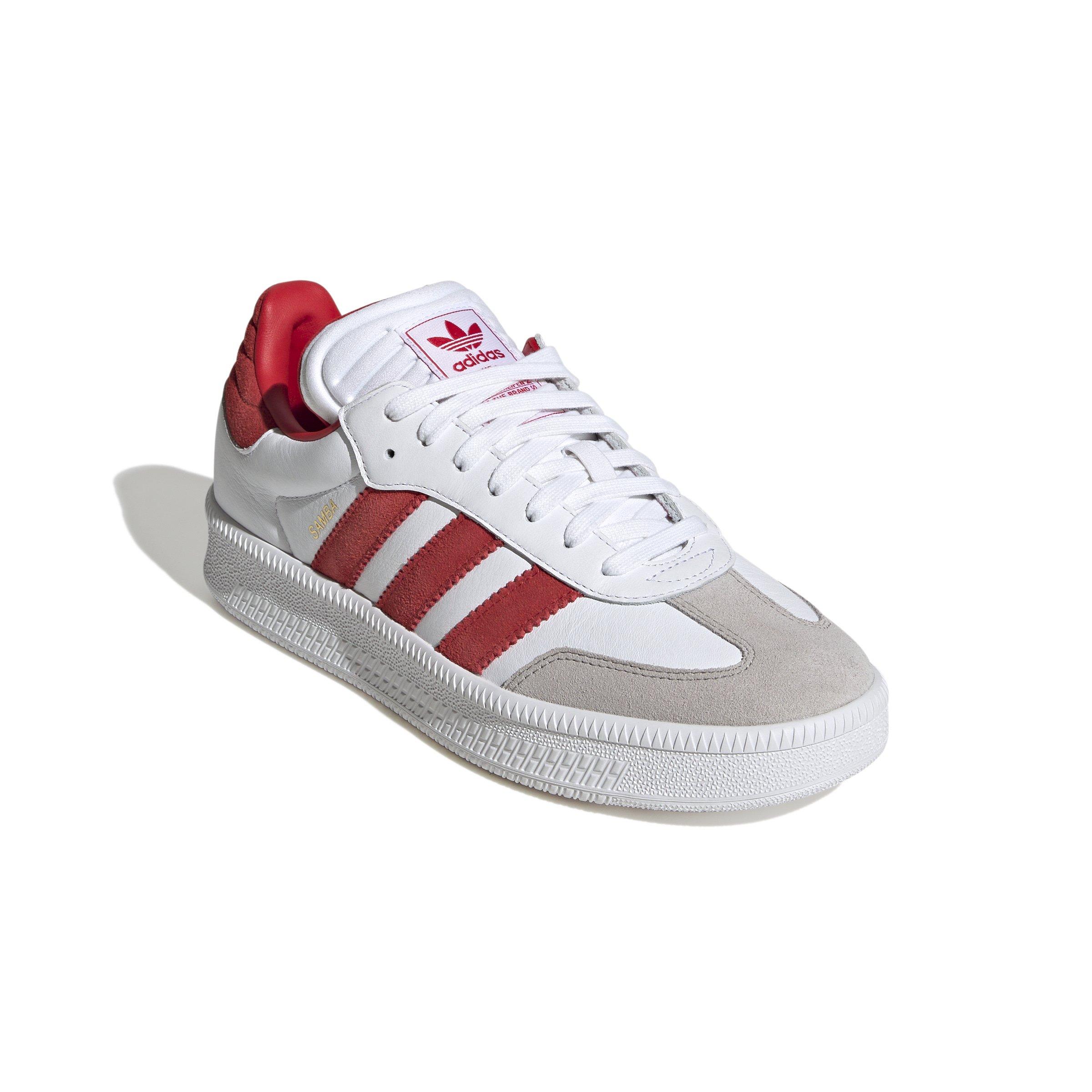 adidas Originals Samba XLG Men's "Ftwr White/Better Scarlet/Clear Granite" Shoe