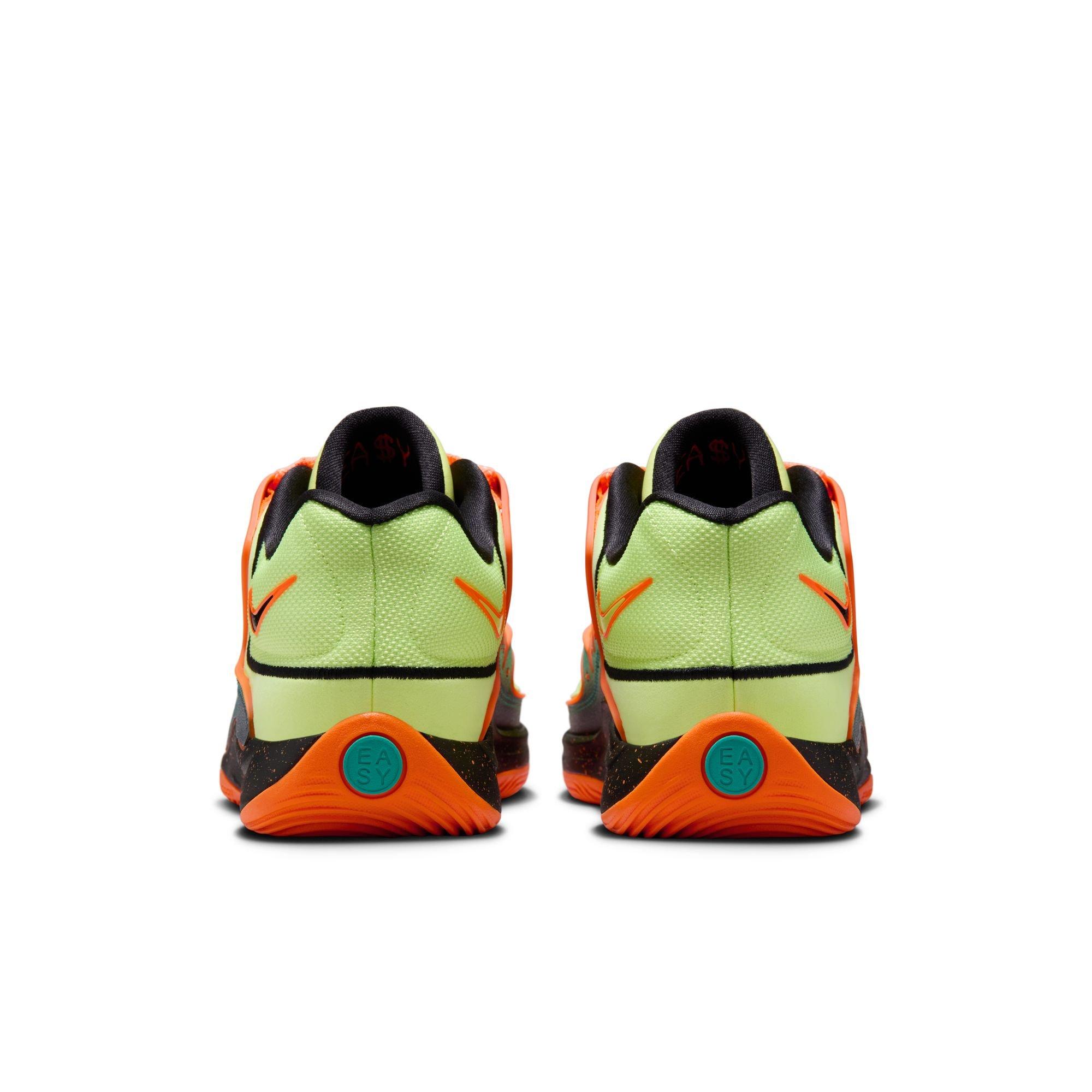 Nike KD18 "New Timeline" Men's Basketball Shoe - CLEAR JADE/BLACK/LIQUID LIME Thumbnail View 9