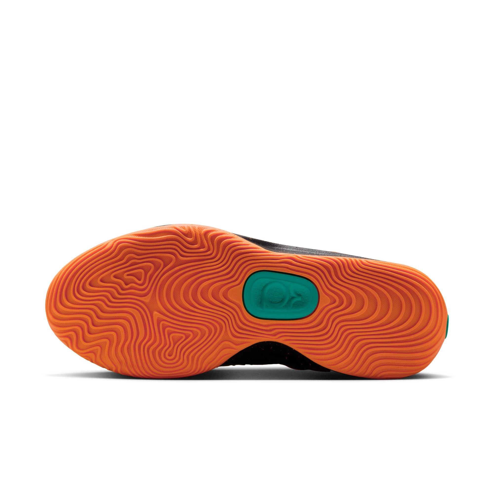 Nike KD18 "New Timeline" Men's Basketball Shoe - CLEAR JADE/BLACK/LIQUID LIME Thumbnail View 11