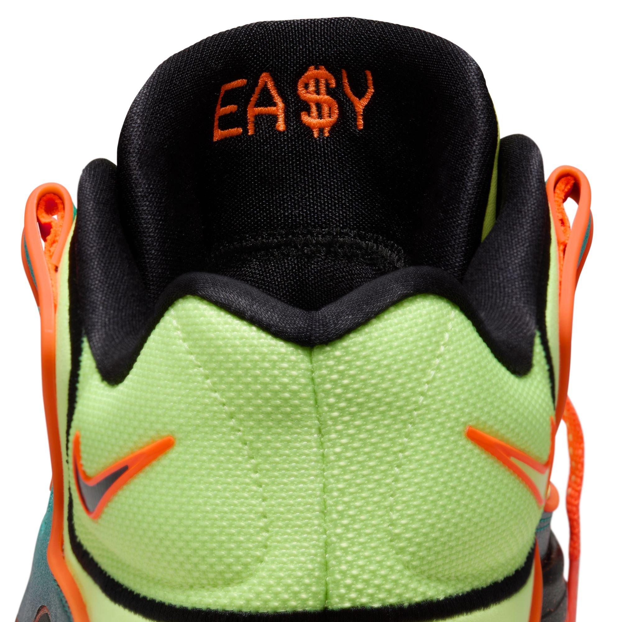 Nike KD18 "New Timeline" Men's Basketball Shoe - CLEAR JADE/BLACK/LIQUID LIME Thumbnail View 6