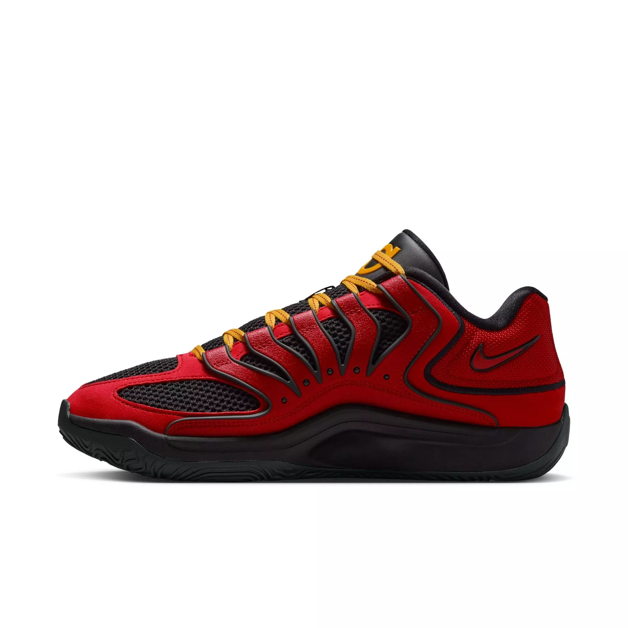 Nike KD18 “DMV Drive” Men's Basketball Shoe - FIRE RED/BLACK/AMARILLO