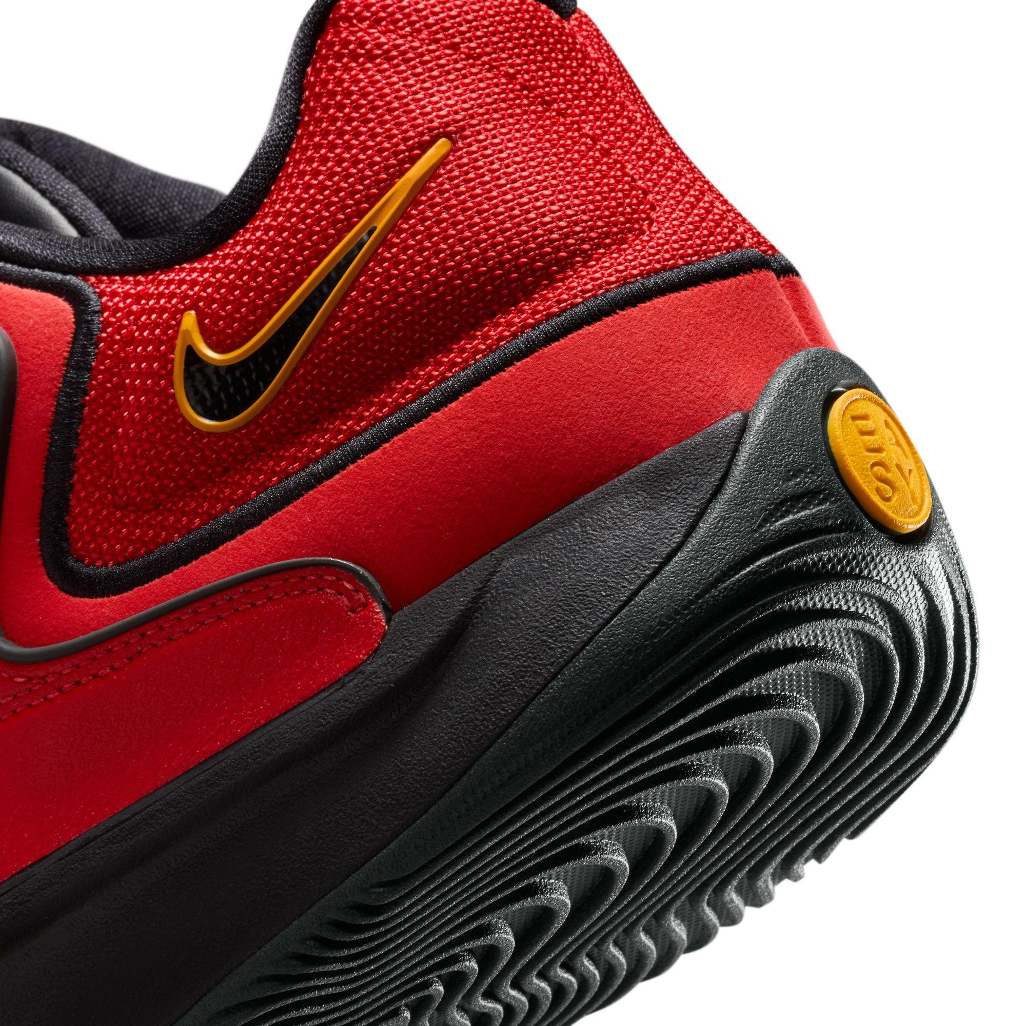 Nike KD18 &ldquo;DMV Drive&rdquo; Men's Basketball Shoe - FIRE RED/BLACK/AMARILLO Thumbnail View 5