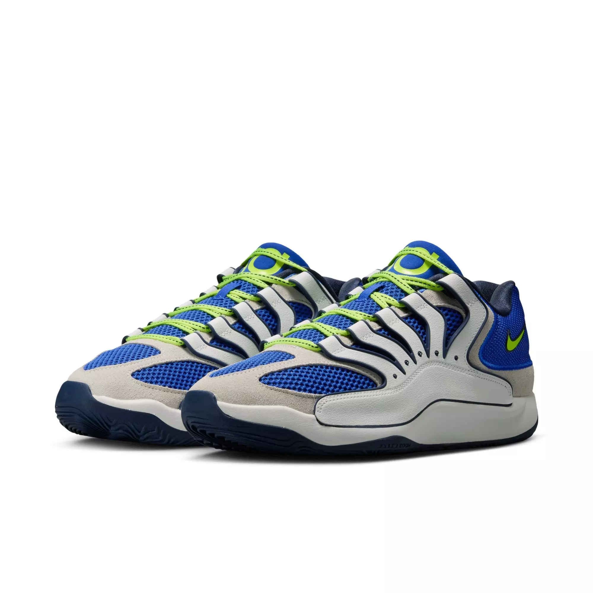 Nike KD18 "Smart City" Men's Basketball Shoe - HYPER ROYAL/NEON YELLOW/SAIL