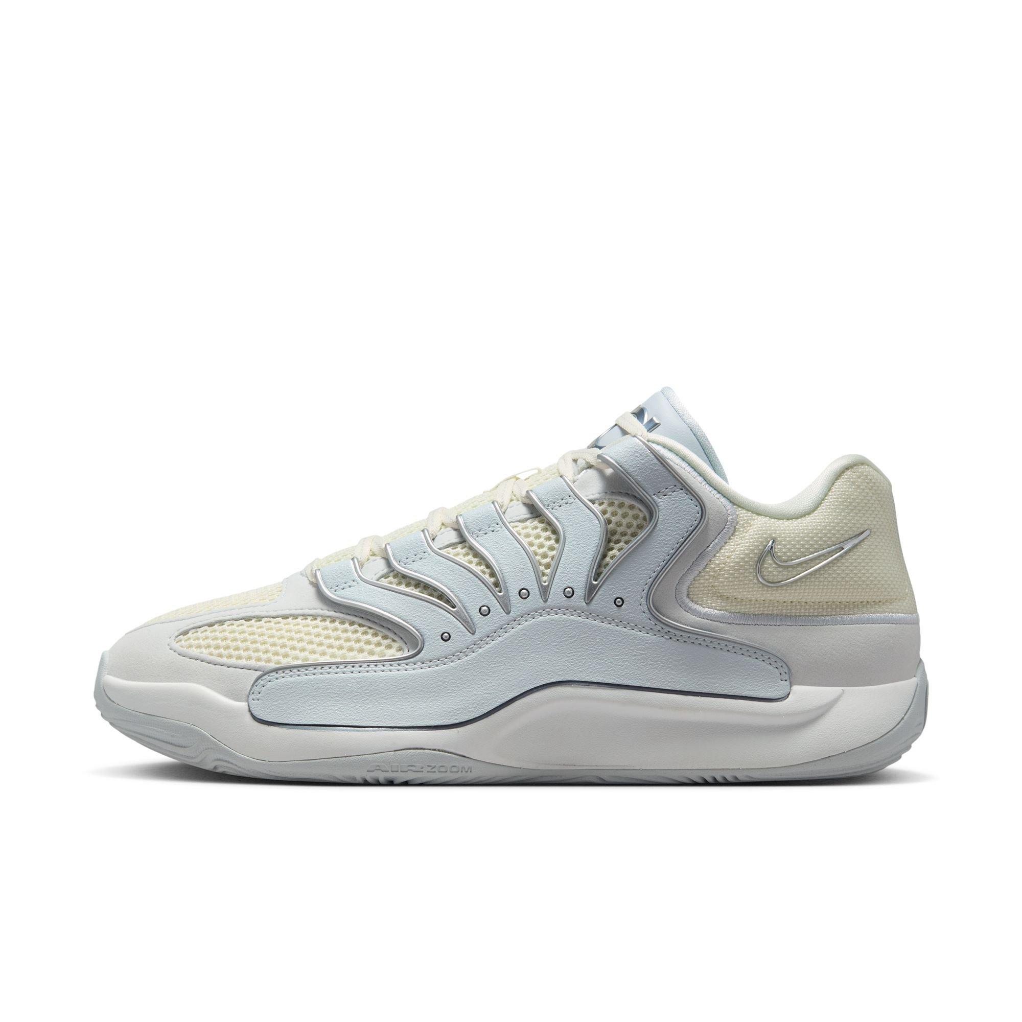 Nike KD18 "Chain Reaction" Men's Basketball Shoe - PURE PLATINUM/WOLF GREY/SUMMIT WHITE Thumbnail View 7