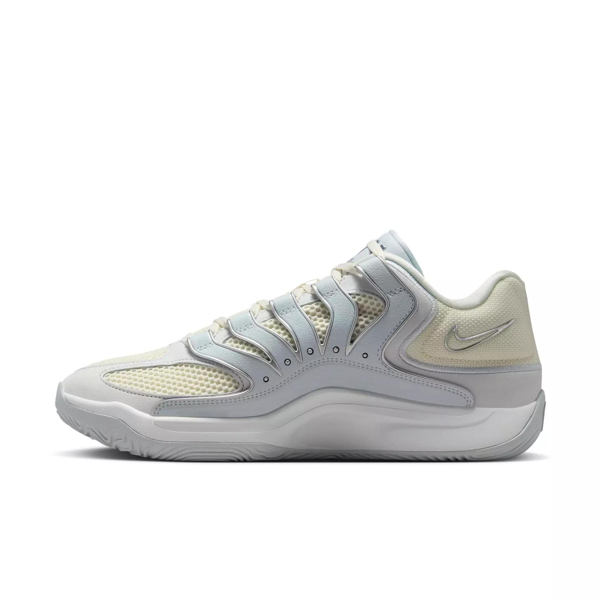 Nike KD18 "Chain Reaction" Men's Basketball Shoe - PURE PLATINUM/WOLF GREY/SUMMIT WHITE