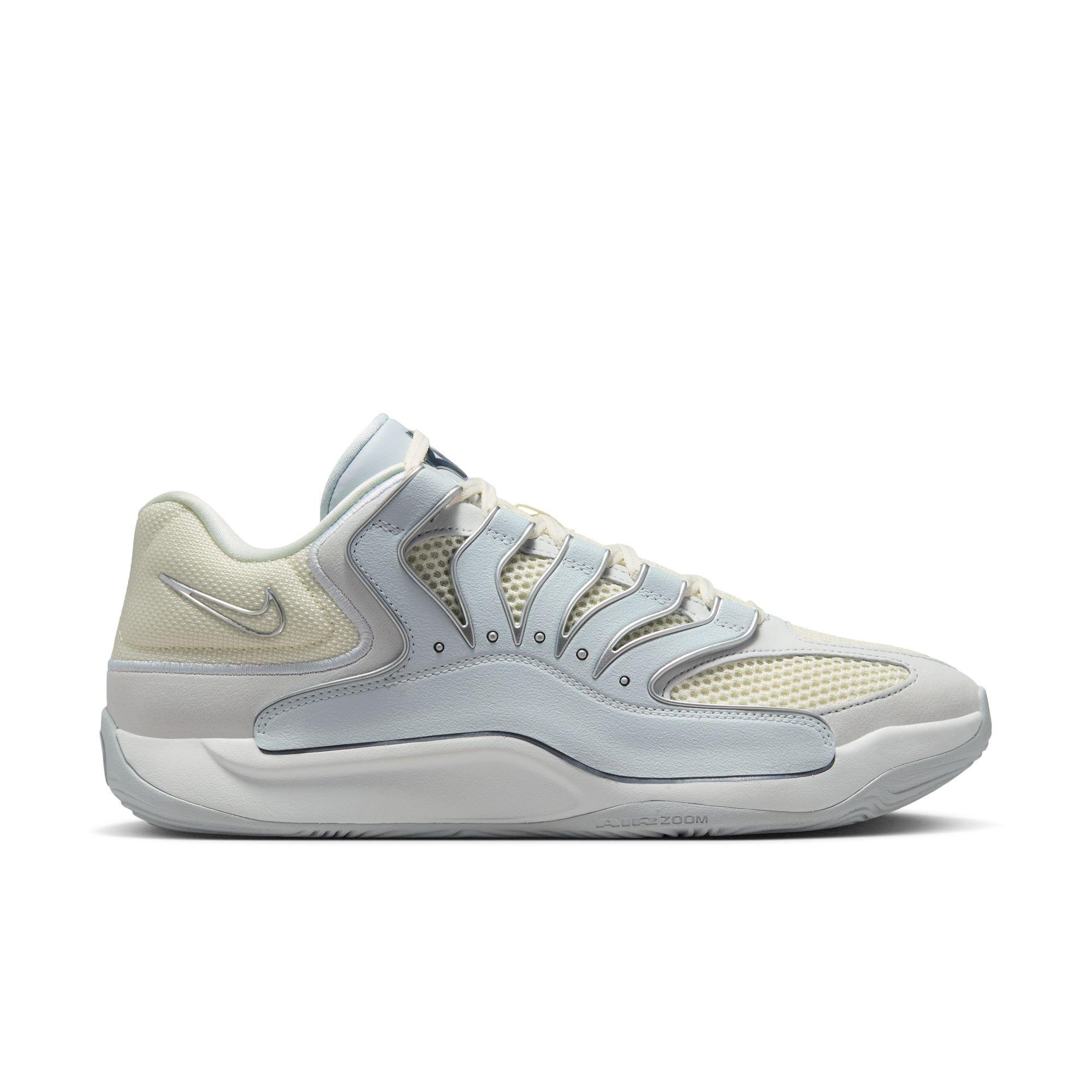Nike KD18 "Chain Reaction" Men's Basketball Shoe - PURE PLATINUM/WOLF GREY/SUMMIT WHITE Thumbnail View 1