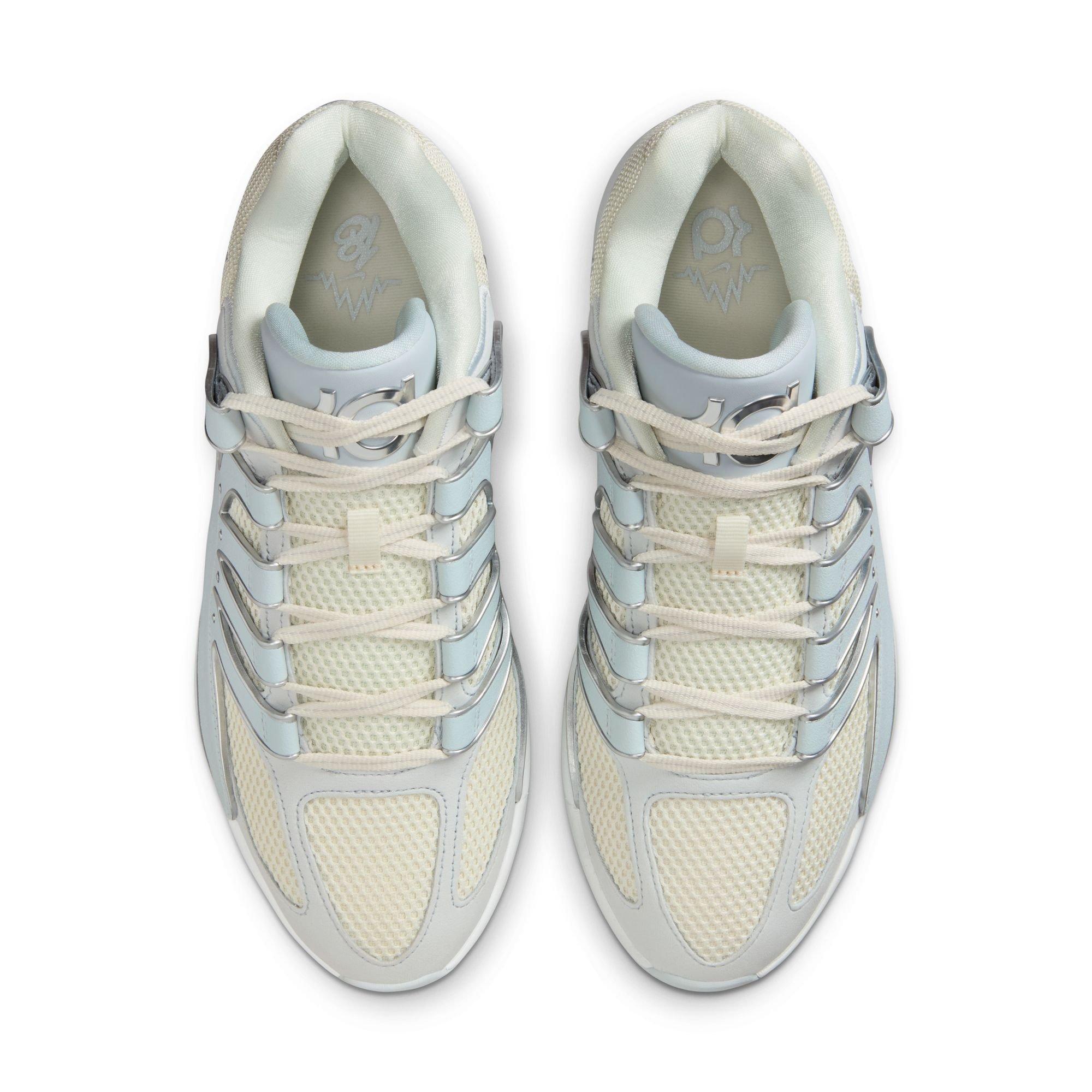 Nike KD18 "Chain Reaction" Men's Basketball Shoe - PURE PLATINUM/WOLF GREY/SUMMIT WHITE Thumbnail View 10