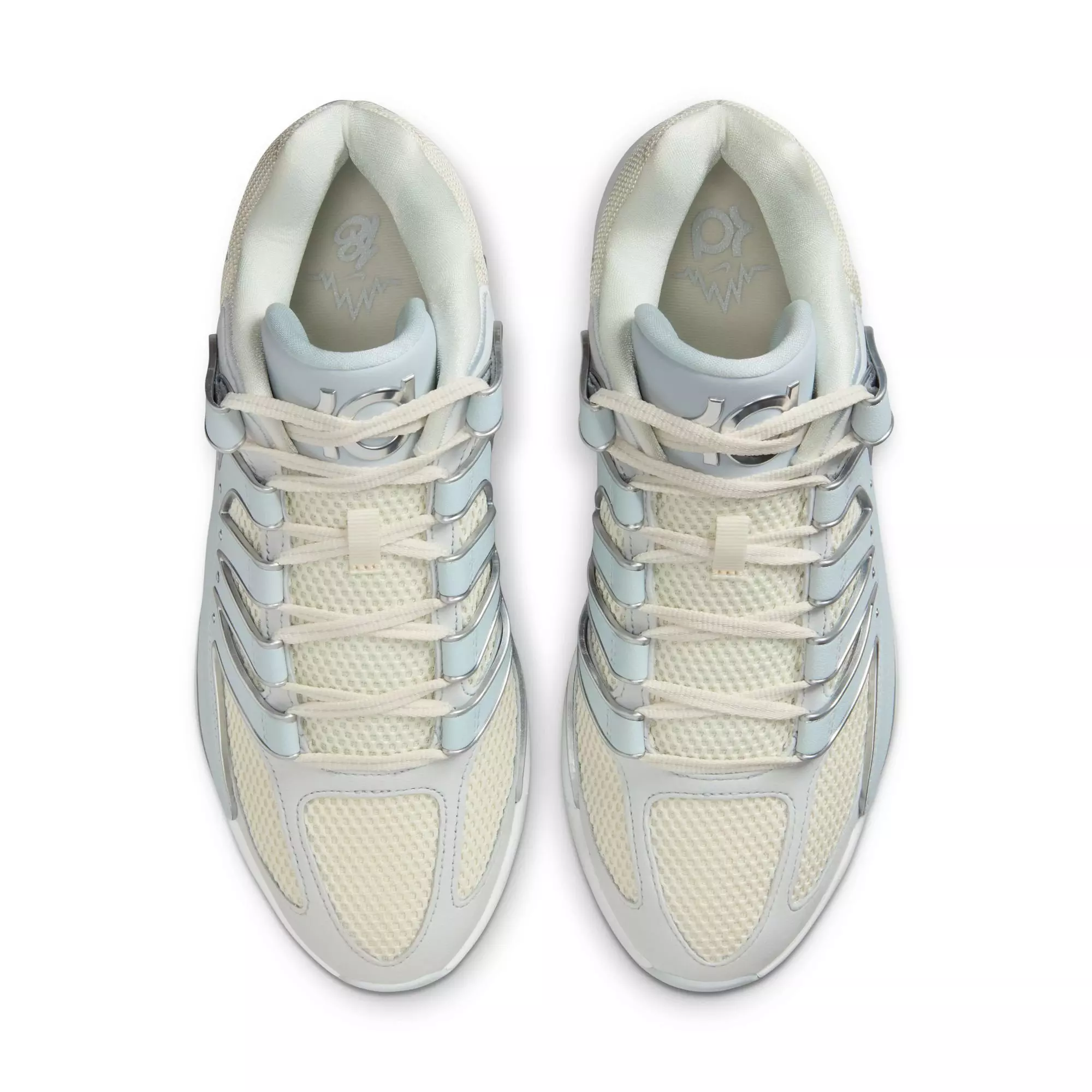 Nike KD18 "Chain Reaction" Men's Basketball Shoe - PURE PLATINUM/WOLF GREY/SUMMIT WHITE