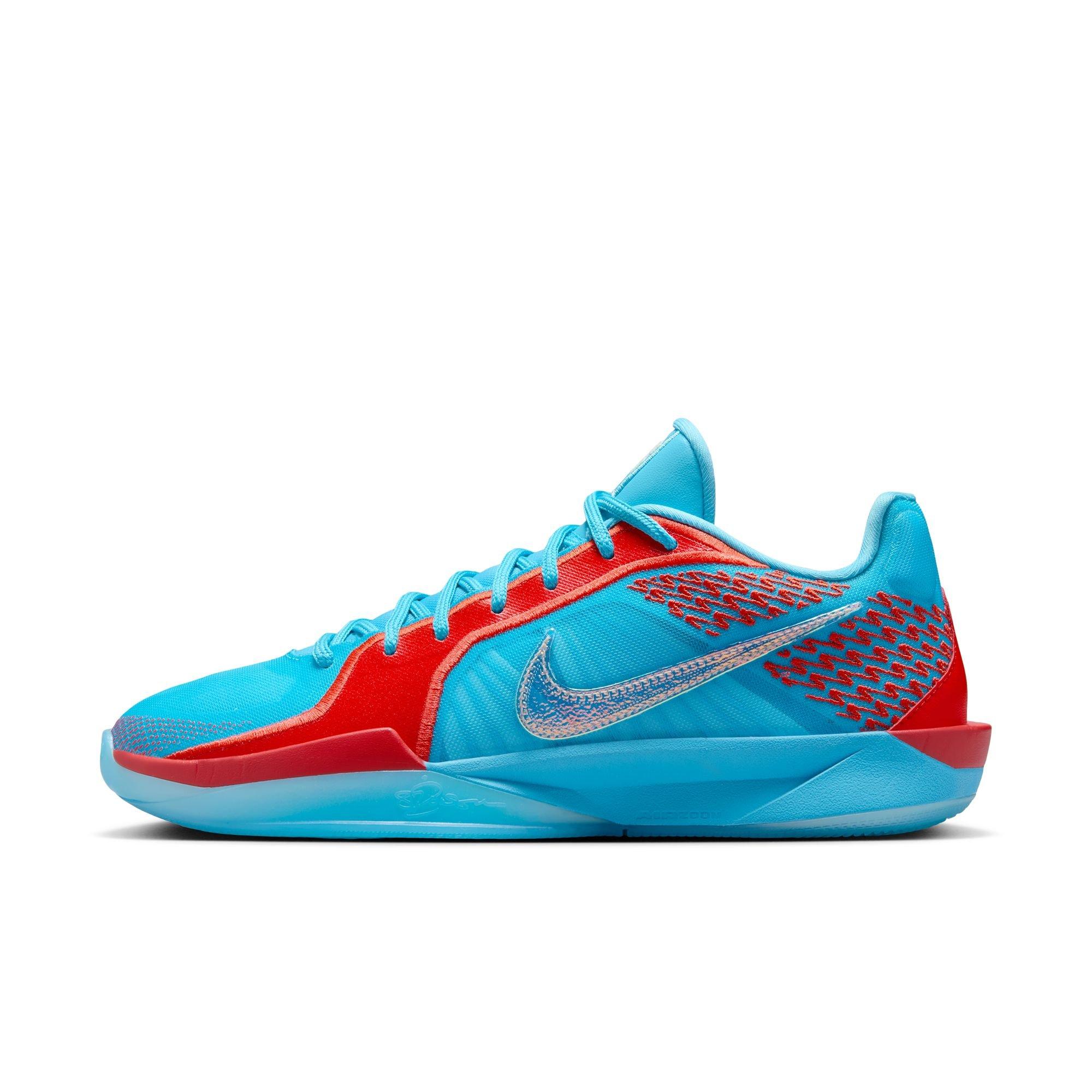 Nike Sabrina 2 "The Hustle" Basketball Shoe - BALTIC BLUE/WHITE/CRIMSON Thumbnail View 6