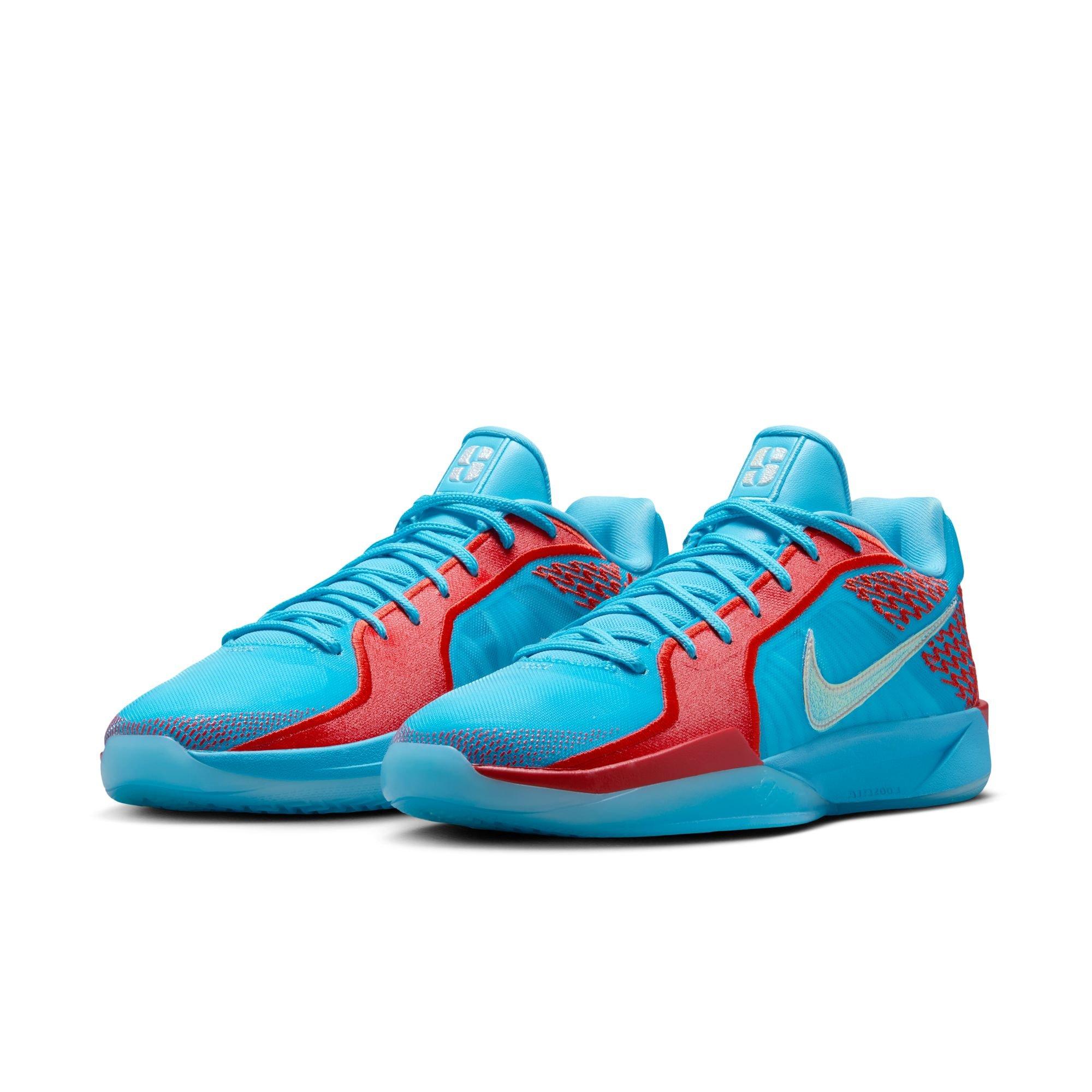 Nike Sabrina 2 "The Hustle" Basketball Shoe - BALTIC BLUE/WHITE/CRIMSON Thumbnail View 3