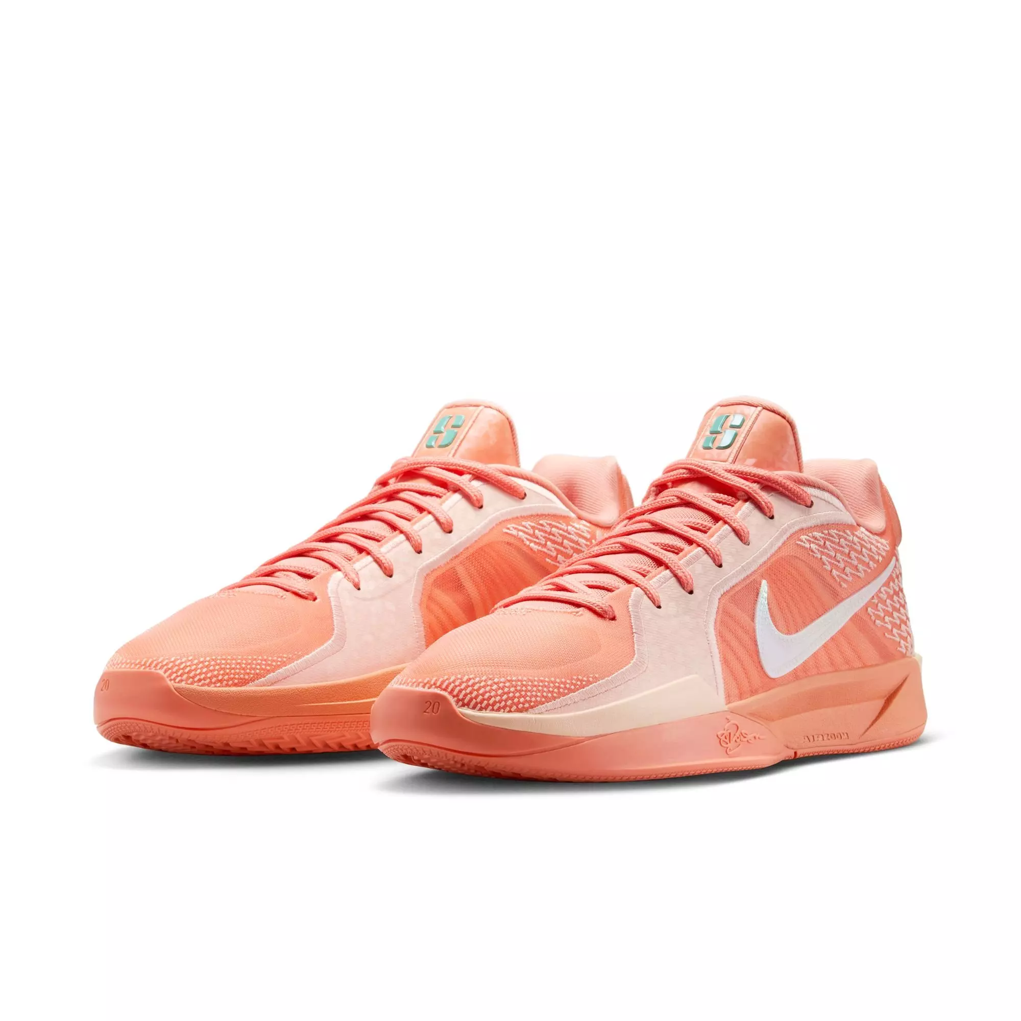 Nike Sabrina 2 "Activate" Basketball Shoe - APRICOT AGATE/LIGHT BONE/WASHED CORAL