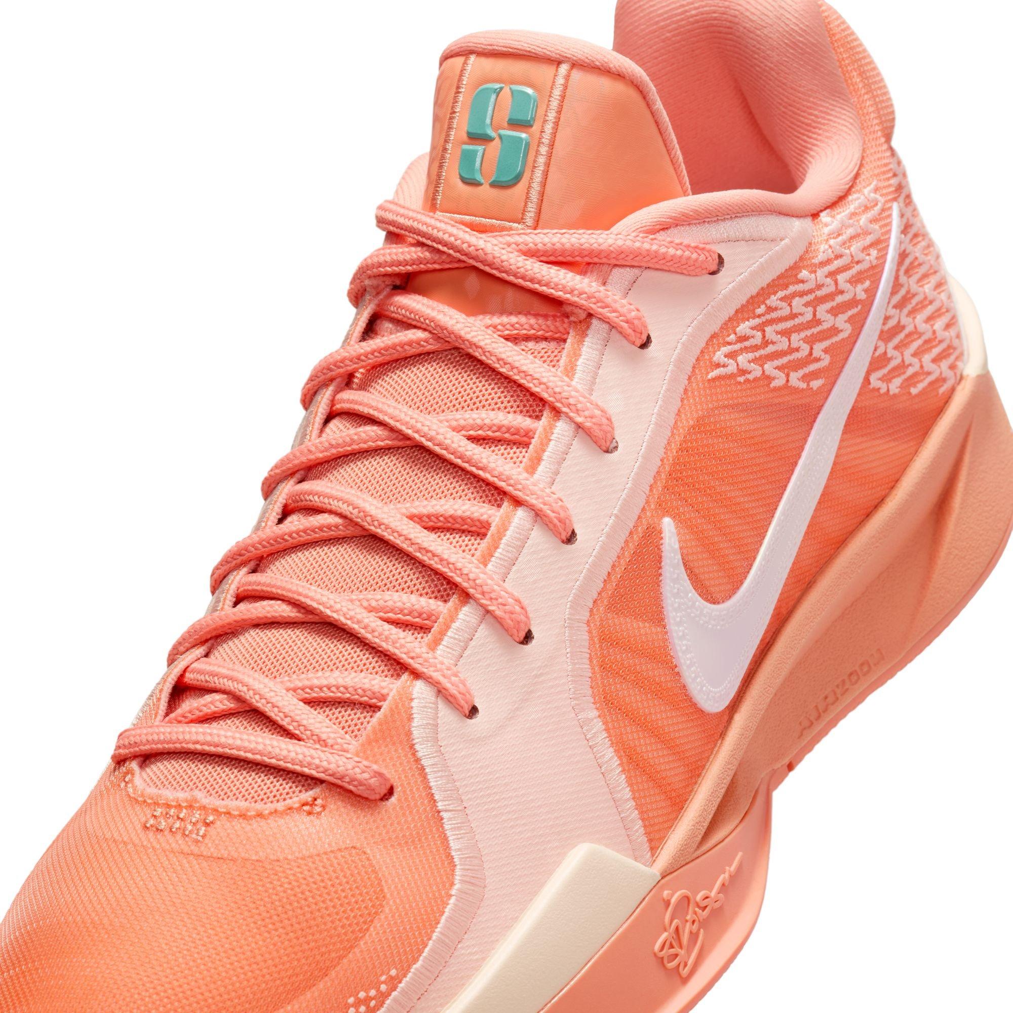 Nike Sabrina 2 "Activate" Basketball Shoe - APRICOT AGATE/LIGHT BONE/WASHED CORAL Thumbnail View 4