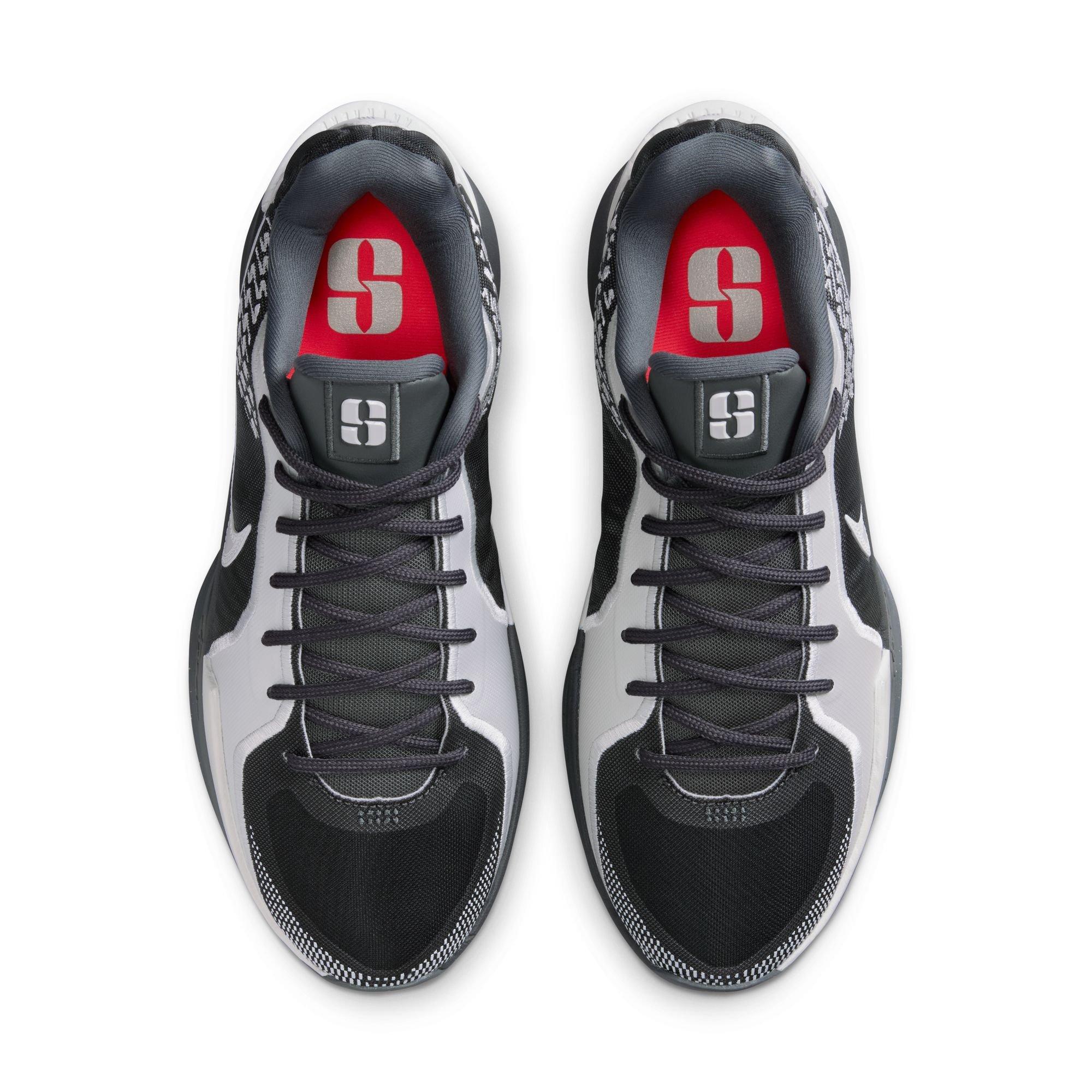 Nike Sabrina 2 "Locked-In" Basketball Shoe - IRON GREY/SAIL/HOT PUNCH Thumbnail View 9