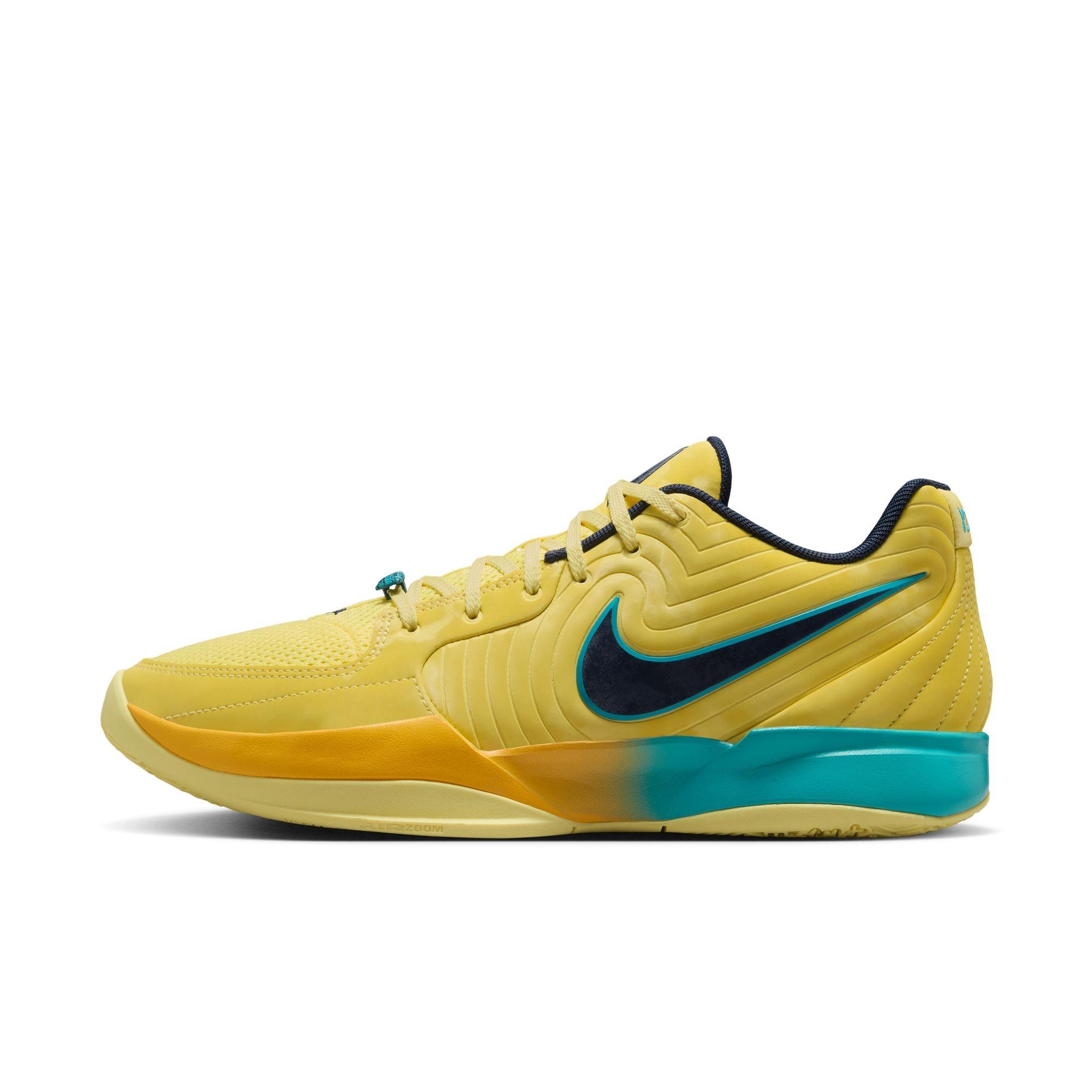 Nike Ja 2 "Out My Body" Men's Basketball Shoe - SOFT YELLOW/OBSIDIAN/UNIVERSITY GOLD Thumbnail View 8