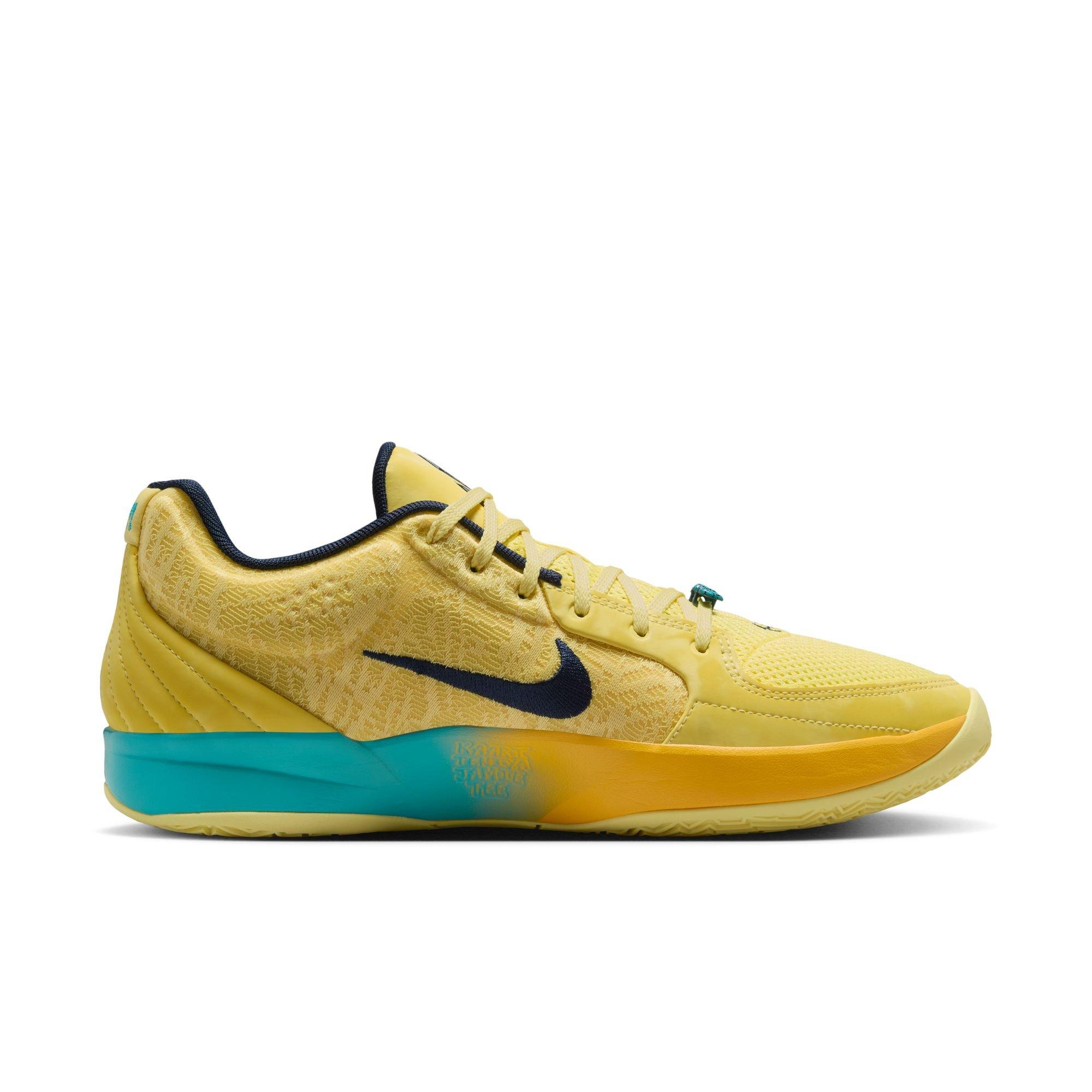 Nike Ja 2 "Out My Body" Men's Basketball Shoe - SOFT YELLOW/OBSIDIAN/UNIVERSITY GOLD Thumbnail View 2