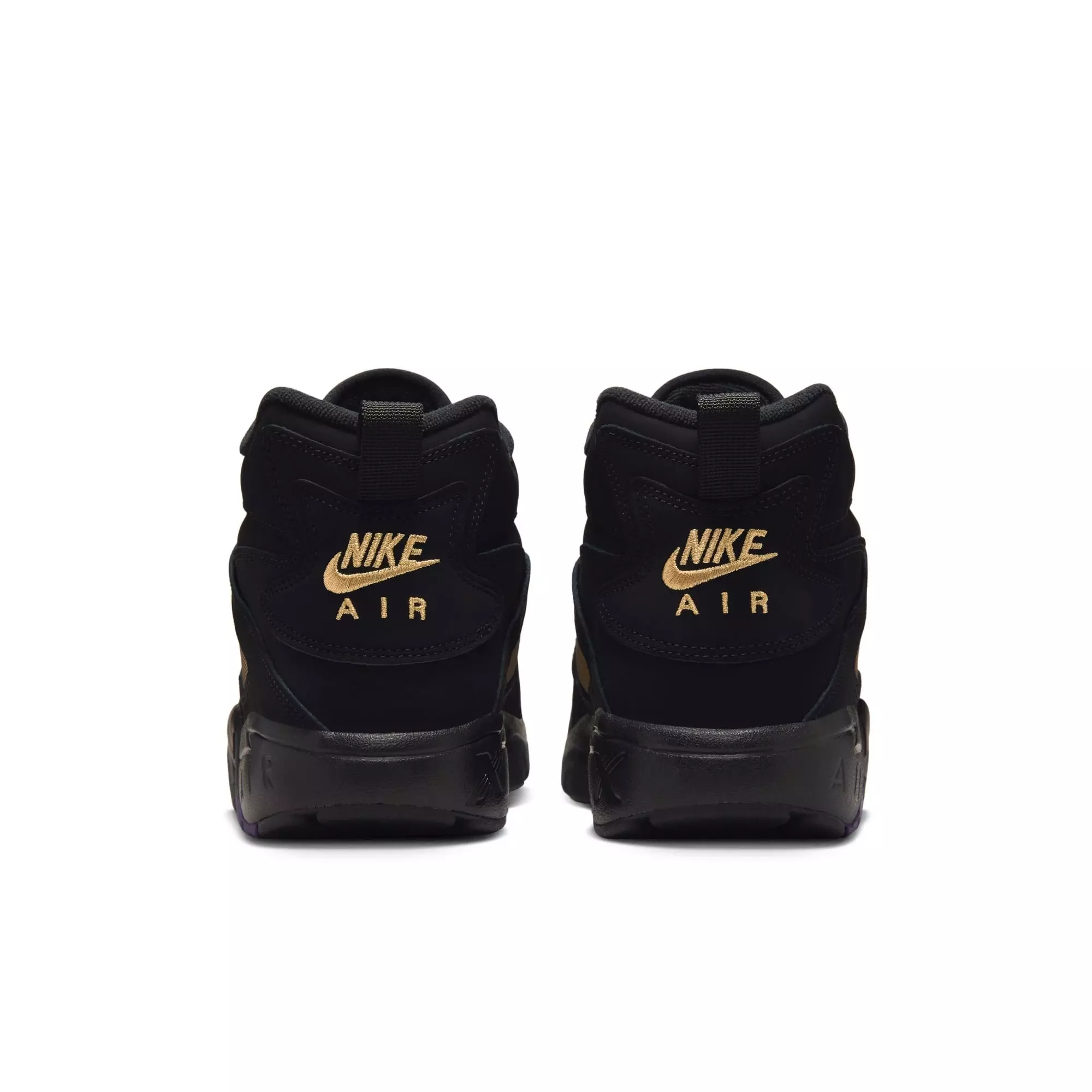 Nike Air Diamond Turf "Ravens" Men's Shoe - BLACK/WHITE/CLUB PURPLE