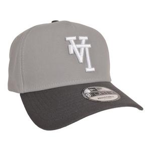 New Era Los Angeles Dodgers 9FORTY A-Frame Upside Down Logo Snapback Hat-Grey