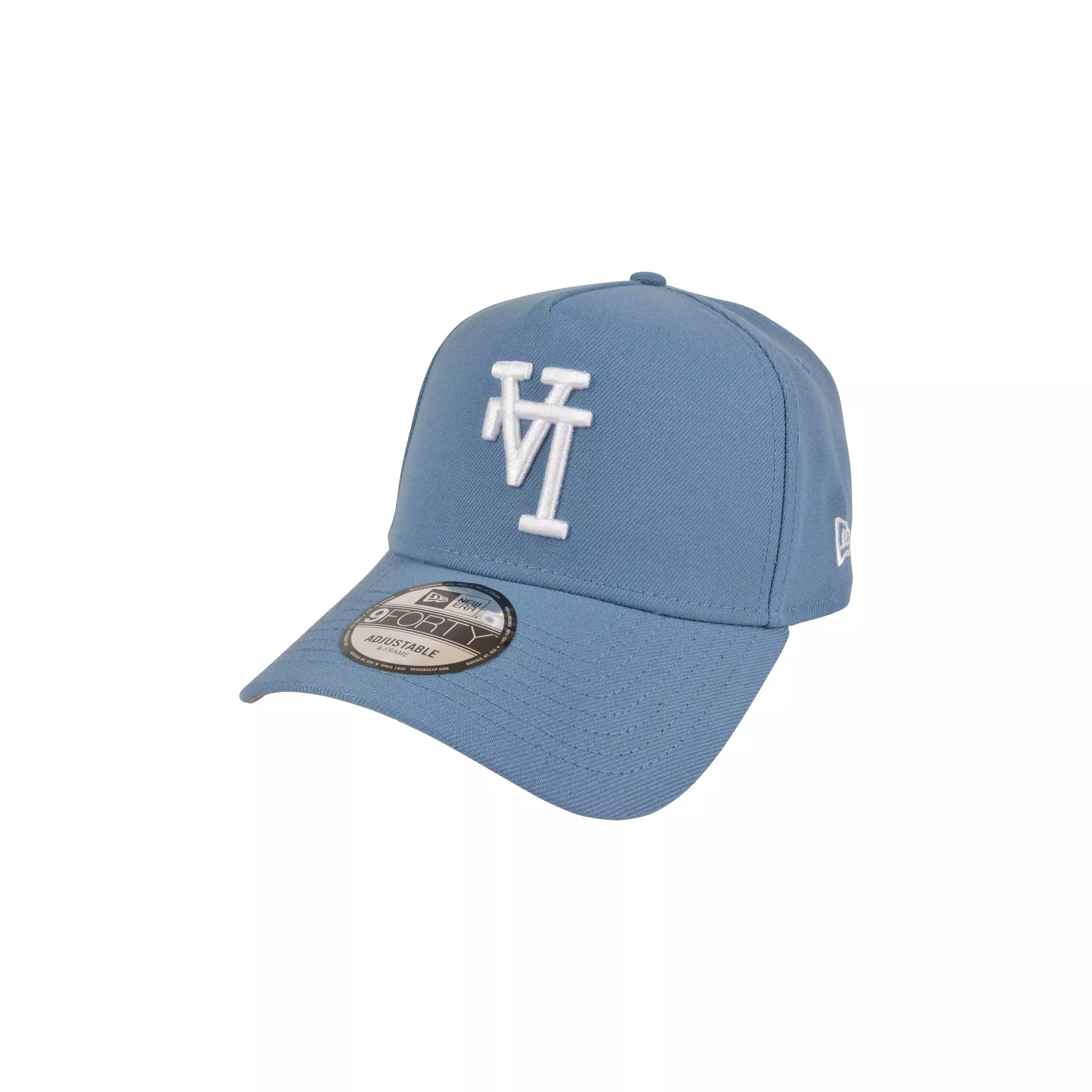 New Era Las Angeles Dodgers 9FORTY A Frame 40th Anniversary Upside Down Logo Snapback-Blue - BLUE