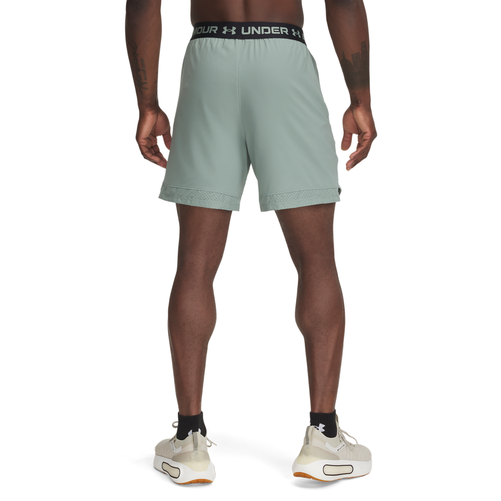 Under Armour Men's Vanish Woven 6" Shorts - GREEN Thumbnail View 2