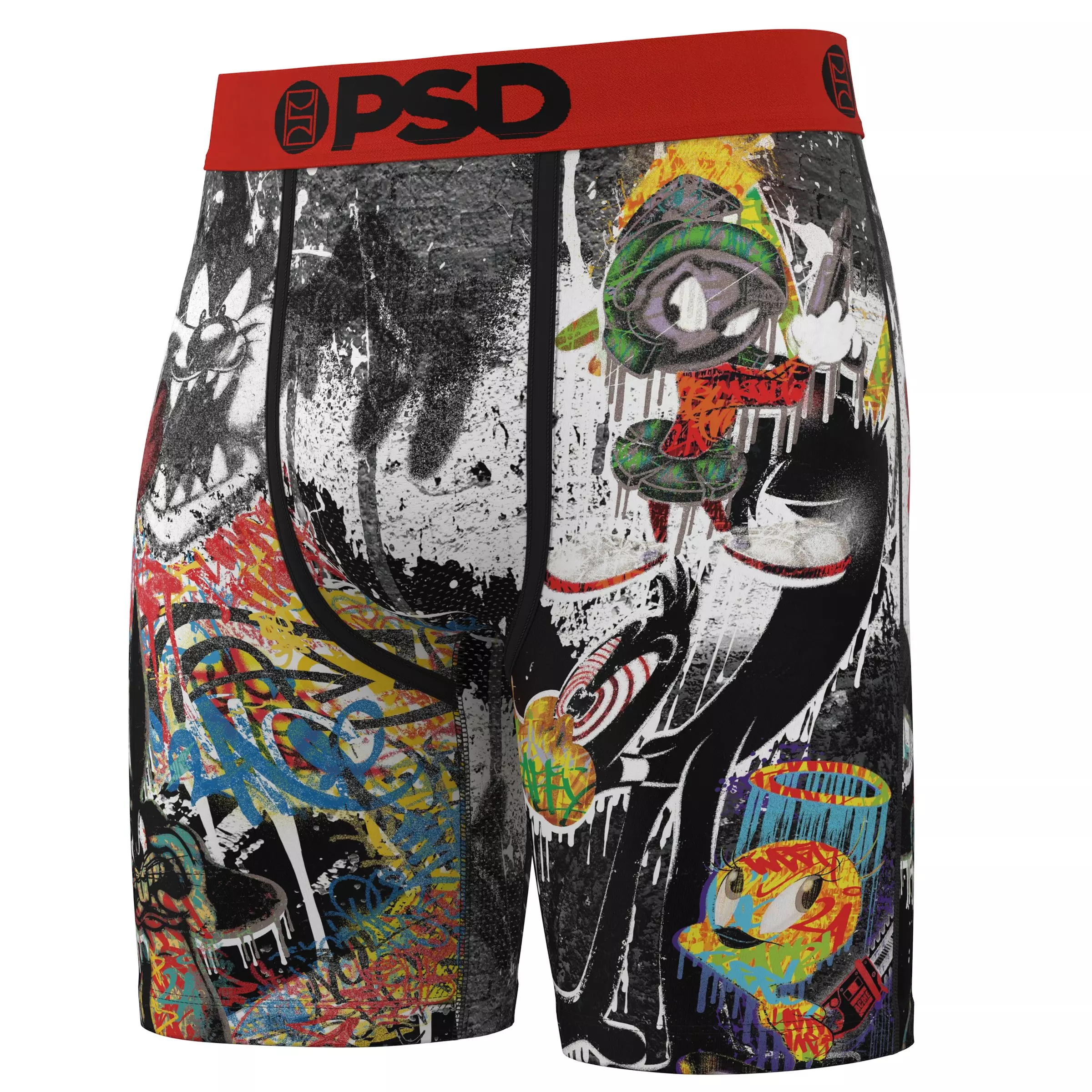 PSD Men's Looney Tunes Drip Underwear-3PK - MULTI-COLOR