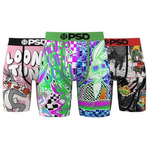 PSD Men's Looney Tunes Drip Underwear-3PK
