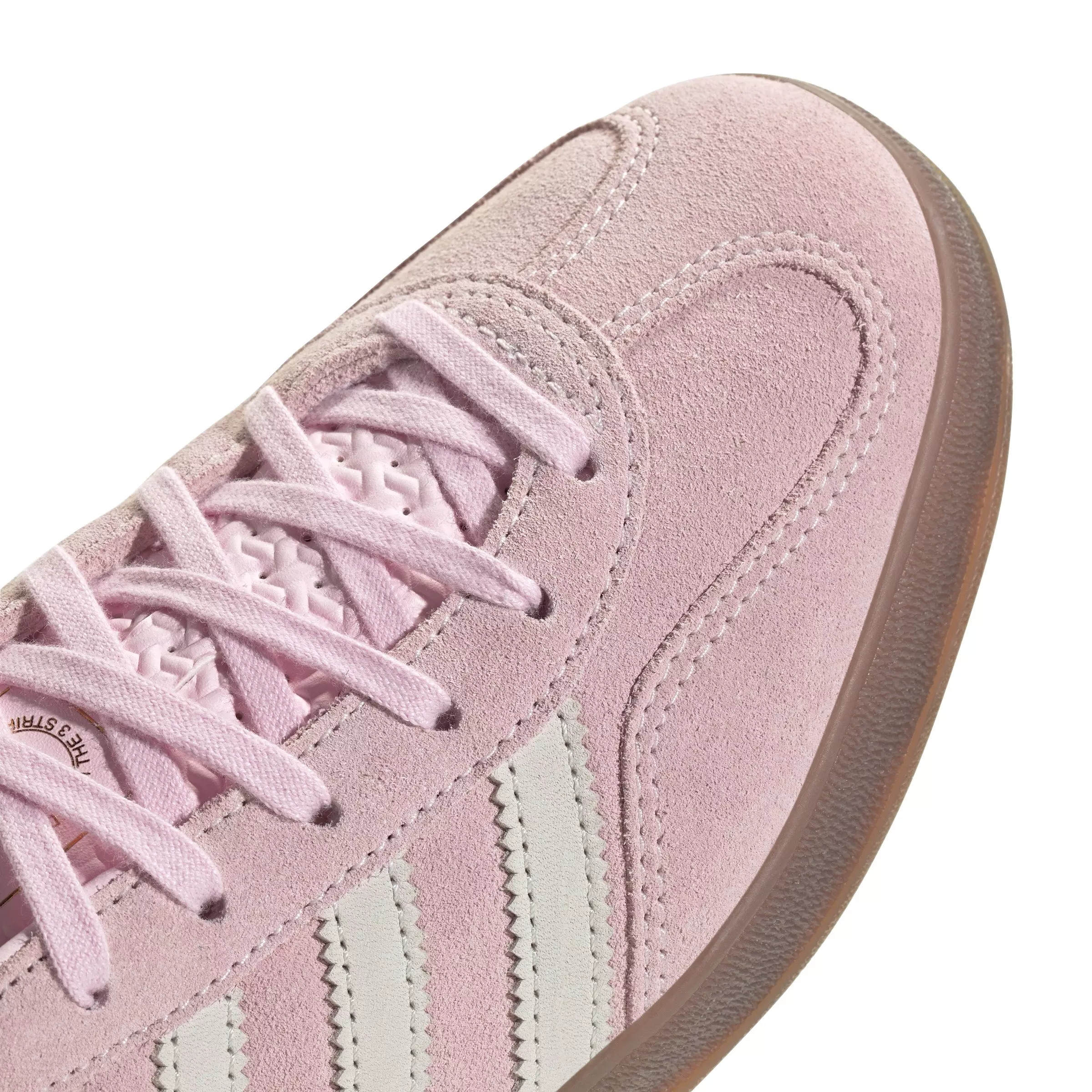 adidas Originals Gazelle "Clear Pink/Off White/Gum" Women's Shoe - PINK/WHITE