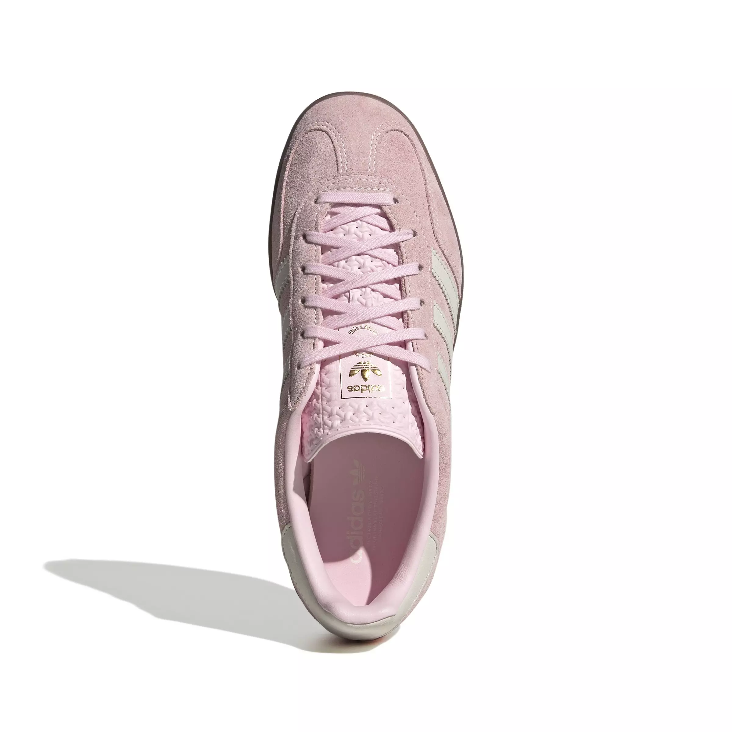 adidas Originals Gazelle "Clear Pink/Off White/Gum" Women's Shoe - PINK/WHITE