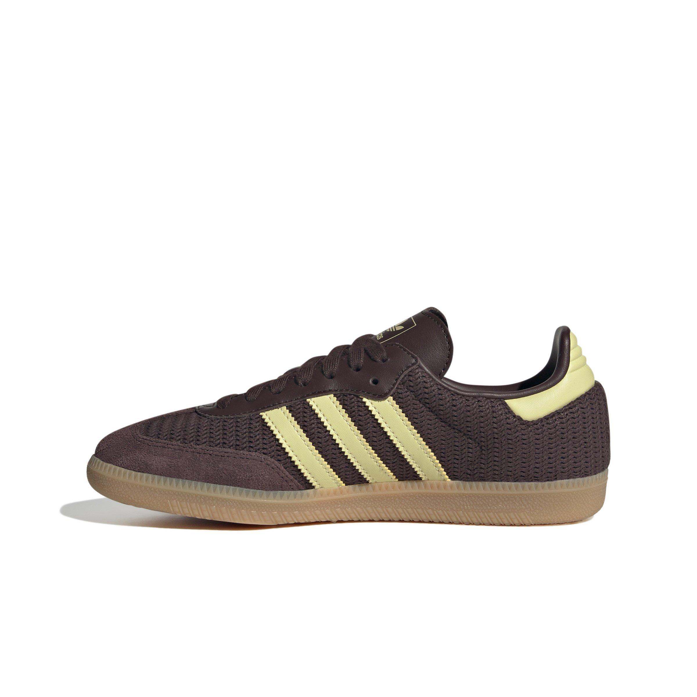 adidas Originals Samba OG "Shadow Brown/Powder Yellow/Gum" Women's Shoe - YELLOW/BROWN Thumbnail View 2