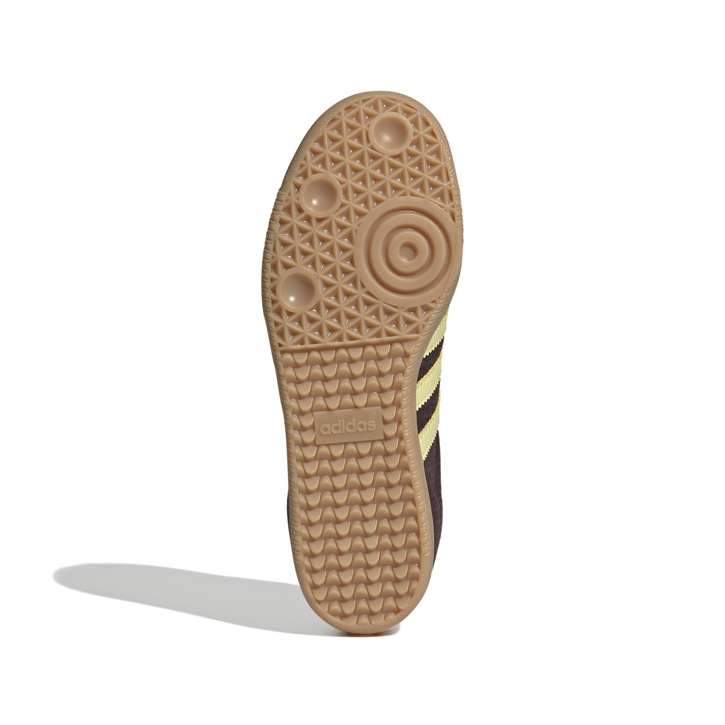 adidas Originals Samba OG "Shadow Brown/Powder Yellow/Gum" Women's Shoe - YELLOW/BROWN Thumbnail View 7