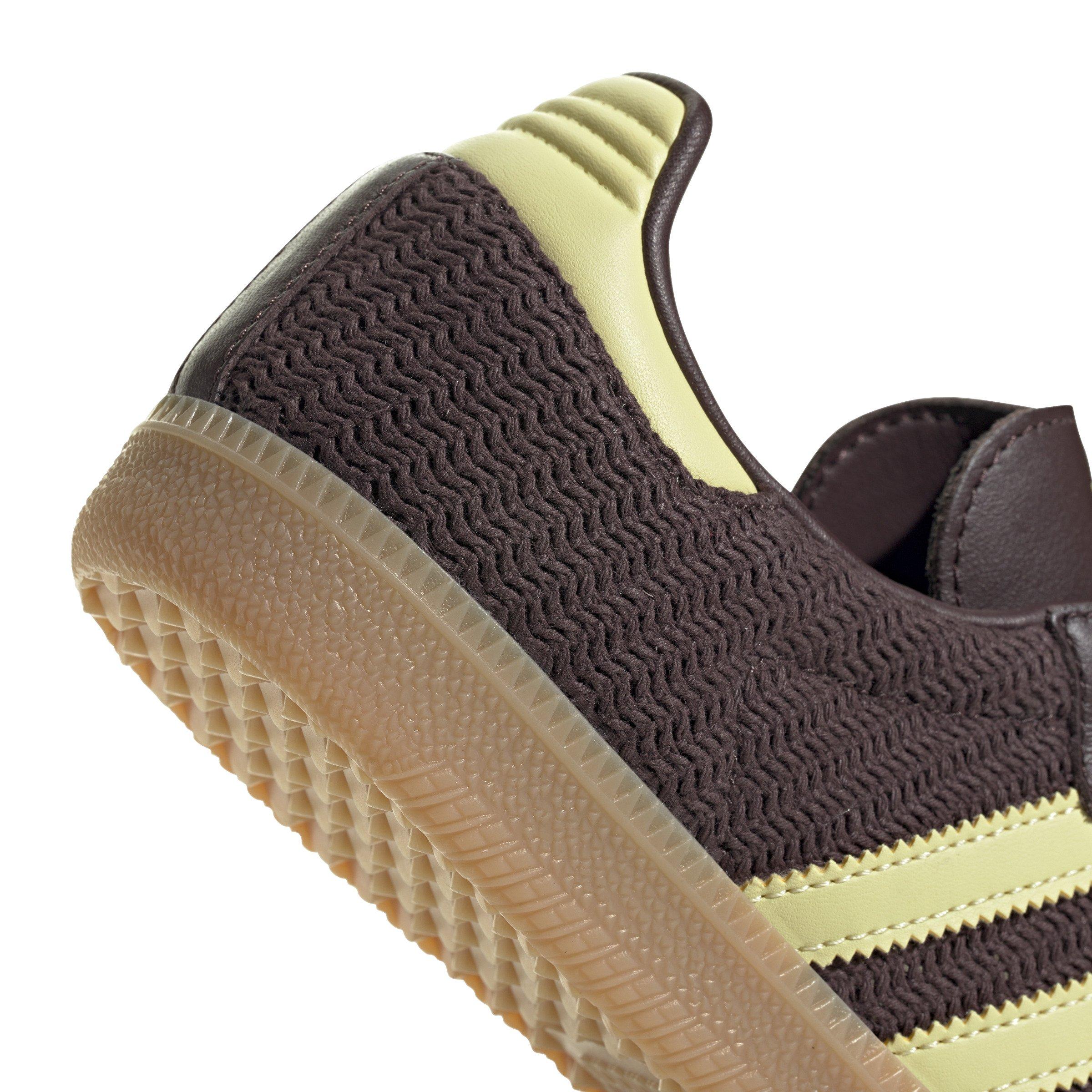 adidas Originals Samba OG "Shadow Brown/Powder Yellow/Gum" Women's Shoe - YELLOW/BROWN Thumbnail View 10